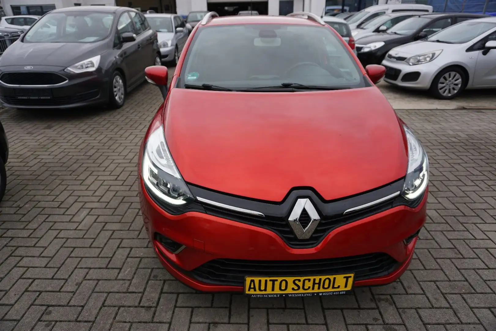 Renault Clio IV Grandtour *** NAVI, ALU, LEDER, PDC *** Rot - 2