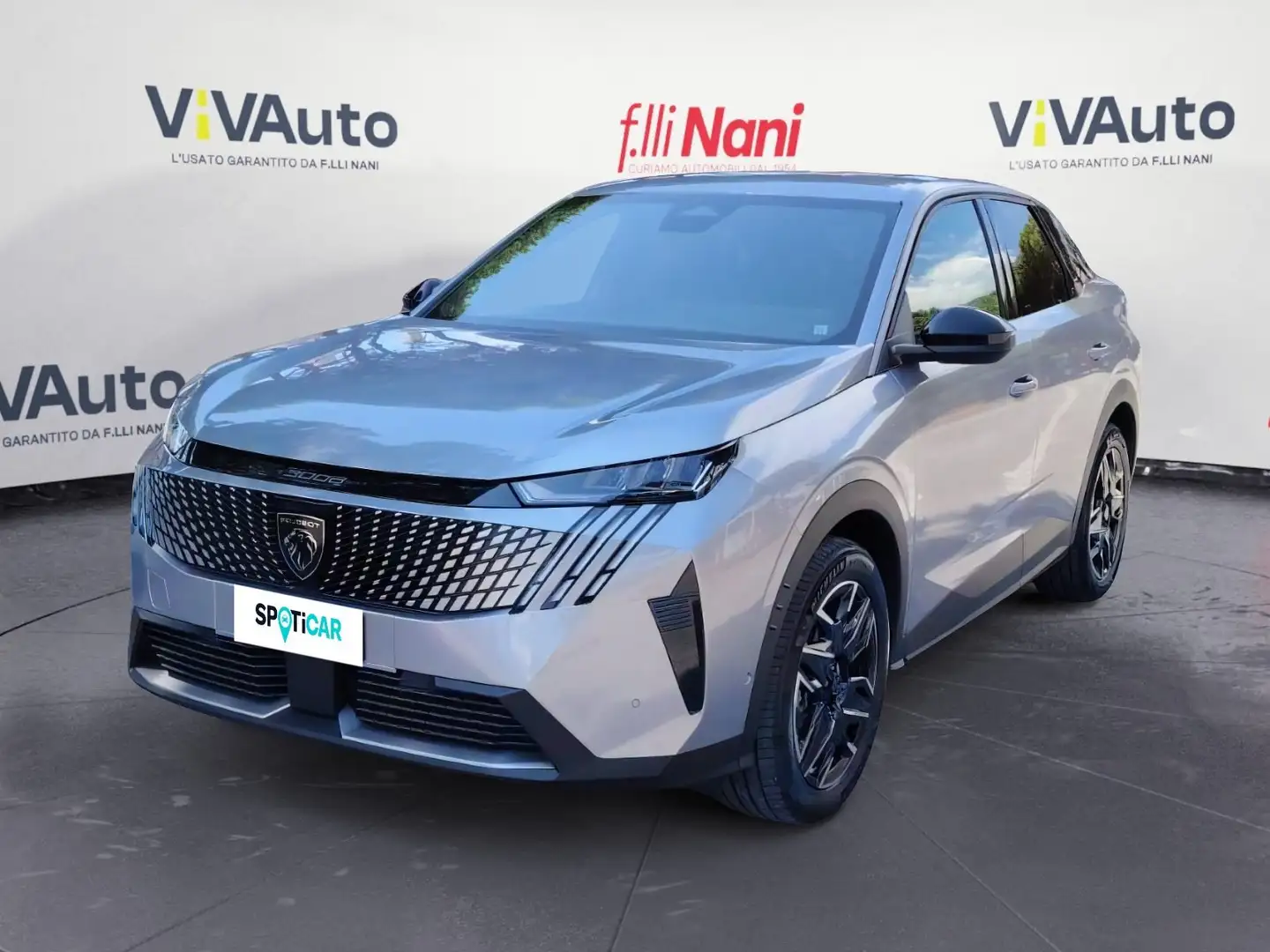 Peugeot 3008 Hybrid 136 e-DCS6 Allure Grigio - 1