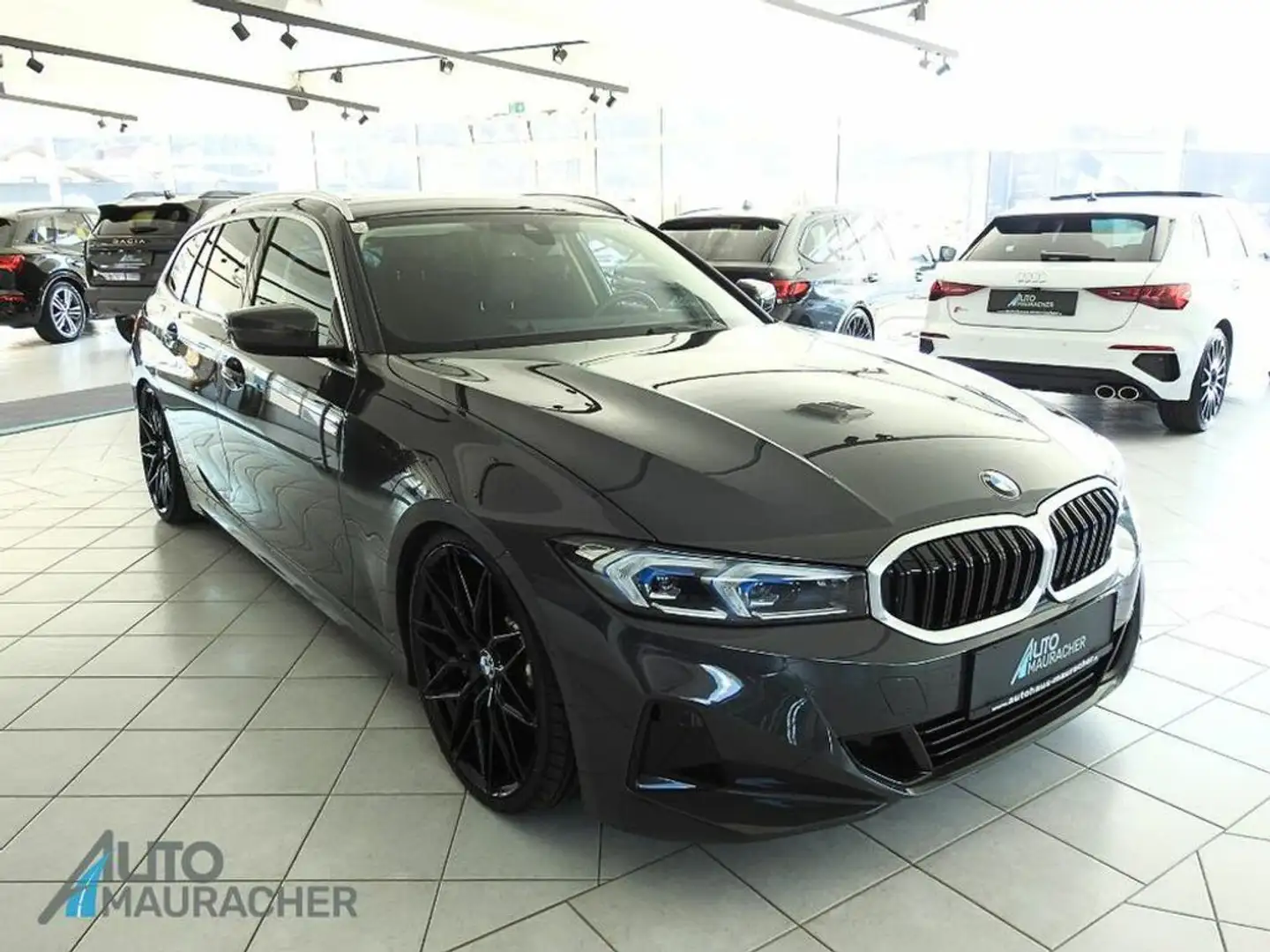 BMW 330 d Touring Sport xDrive Aut.*LASER*AHK*HUP* Grau - 2