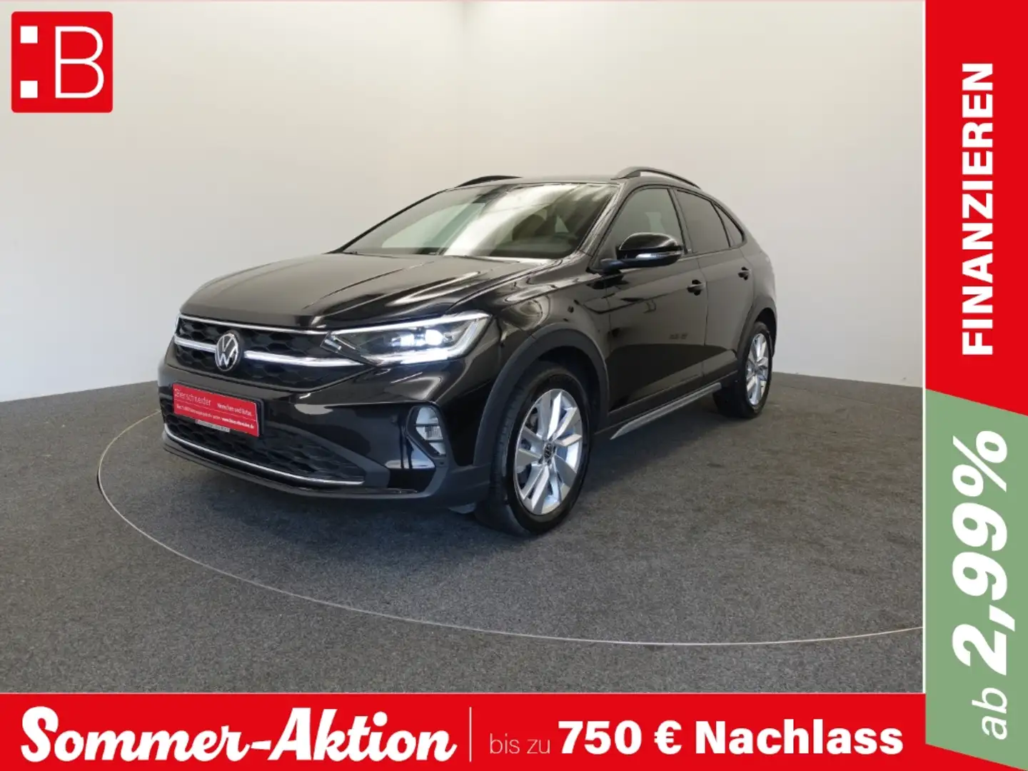 Volkswagen Taigo 1.5 TSI DSG Move IQ.LIGHT DIGITAL COCKPIT 17 NAVI Schwarz - 1