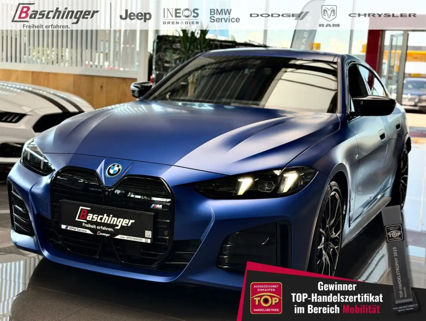 BMW i4 BMW i4 M50 xDrive Gran Coupé Blau - 1