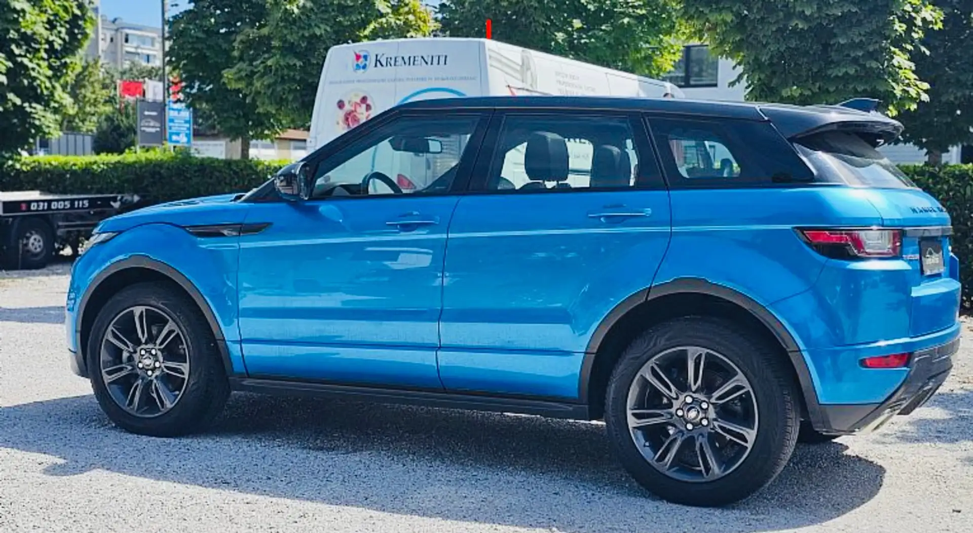 Land Rover Range Rover Evoque Special Edition, Top Condition, Panoramic Roof Blau - 2