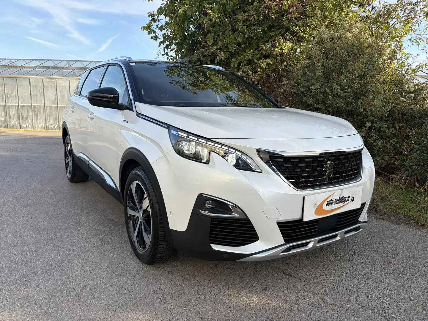 Peugeot 5008 GT-Line hdi Automatik Panorama LED Service NEU Weiß - 1