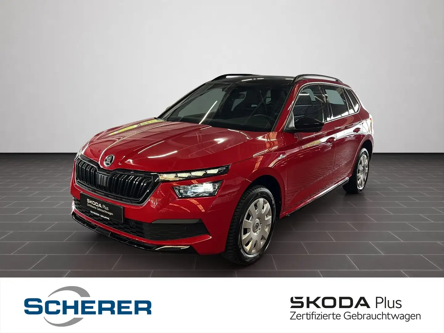 Skoda Kamiq 1.0 TSI DSG Monte Carlo Navi, Pano, PDC, A Rot - 1