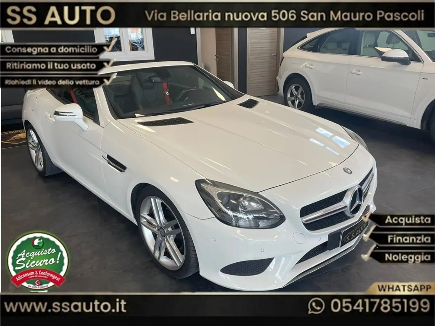 Mercedes-Benz SLC 250 SLC 250 d Sport auto Weiß - 1
