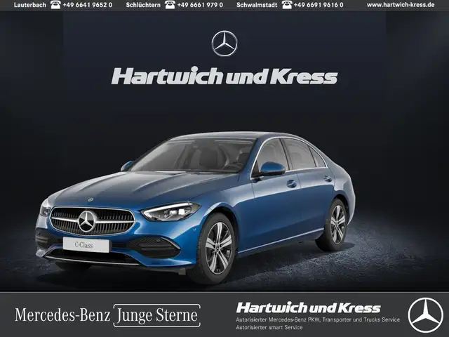Mercedes-Benz C 180 Avantgarde+Pano+360°Kamera+Memory+Totwinkel+ Klima/LED/Park Assist./BC/Tempomat/L R Sensor/eFH./Komfortsitze vorn
