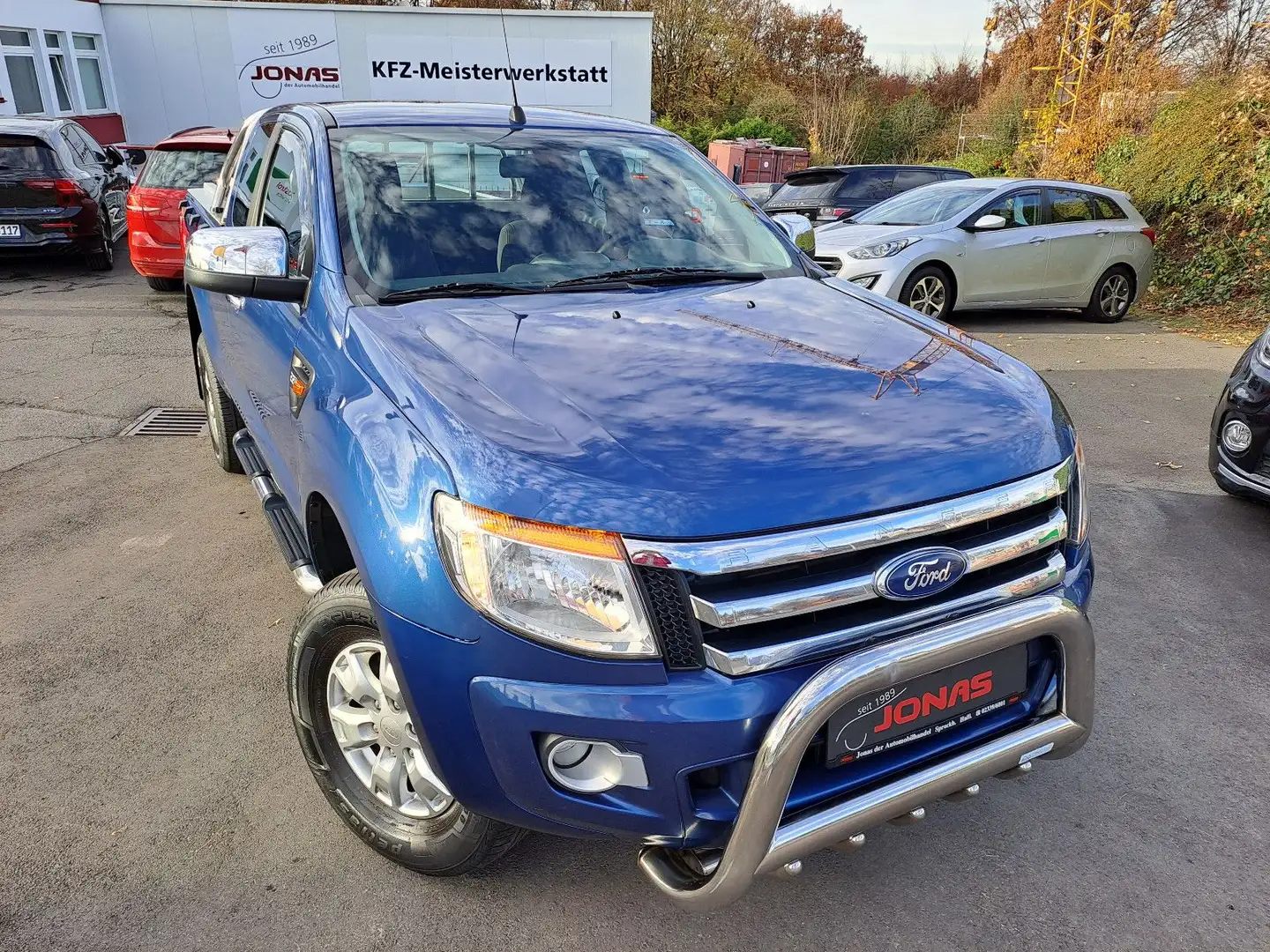 Ford Ranger XLT Extrakabine 4x4 *AHK*Tempomat*USB*BT* Bleu - 1
