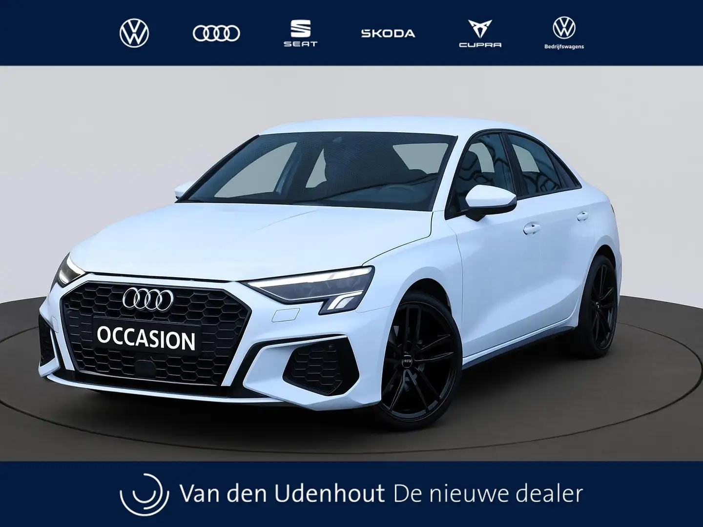 Audi A3 Limousine 30 TFSI 110pk S Edition S-tronic / Navig Weiß - 1