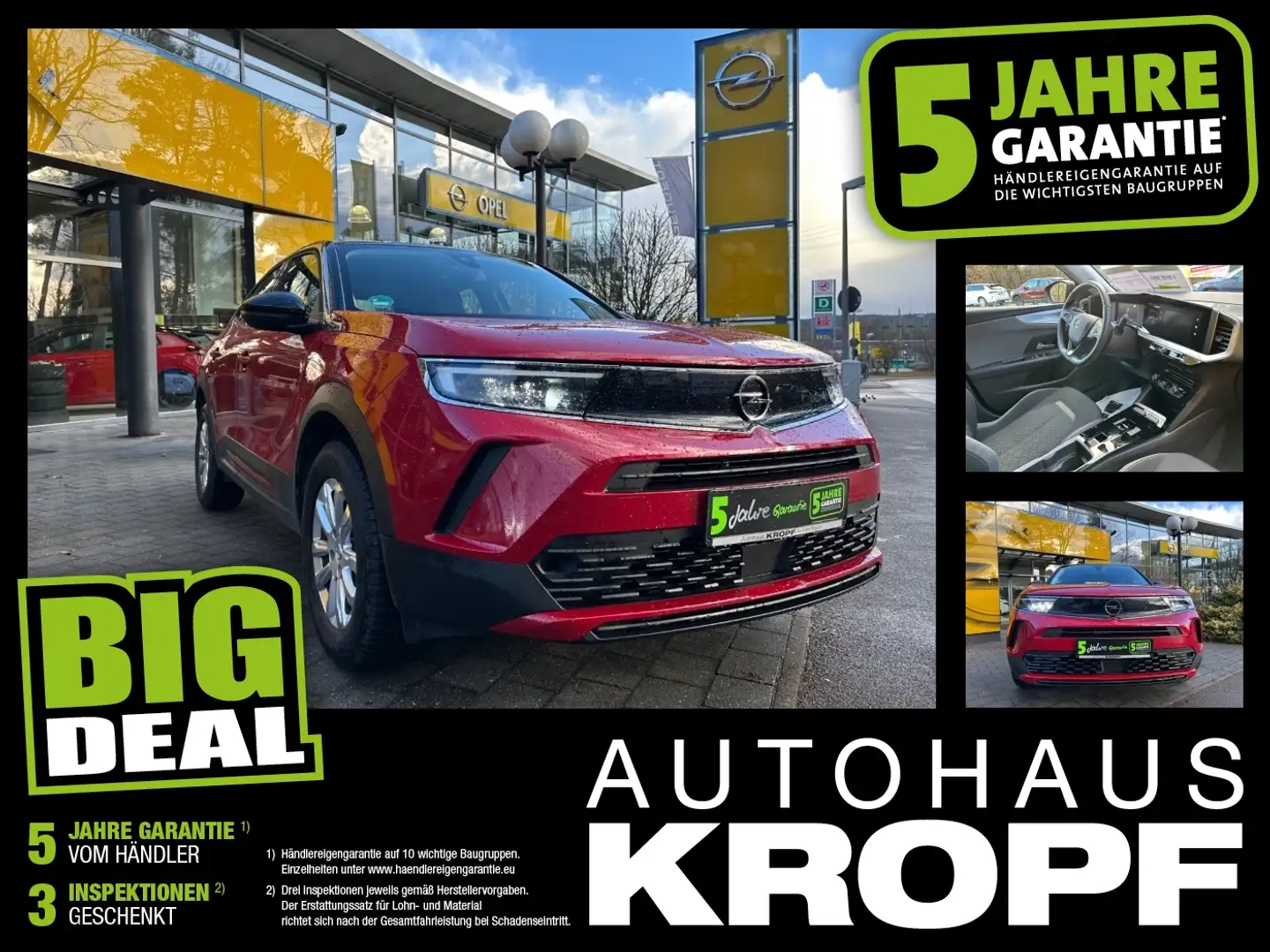 Opel Mokka-E Winterpaket,Navi,Parkpilot,DAB,USB Rot - 1