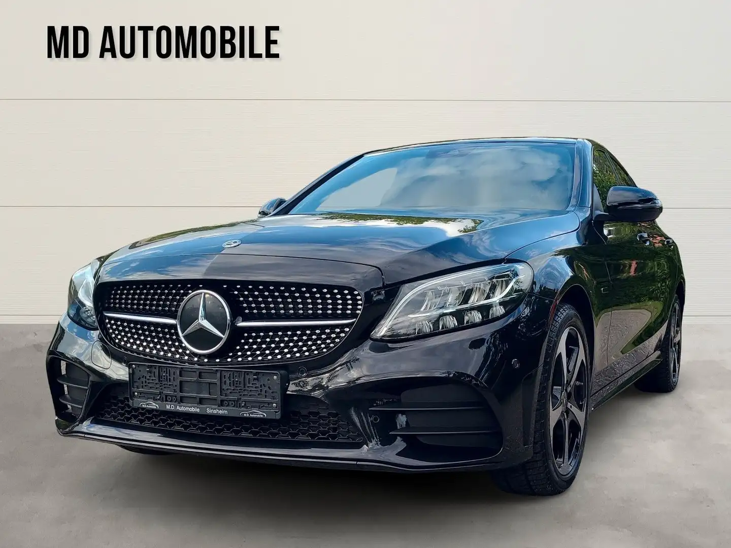 Mercedes-Benz C 300 de AMG Line Schwarz - 1