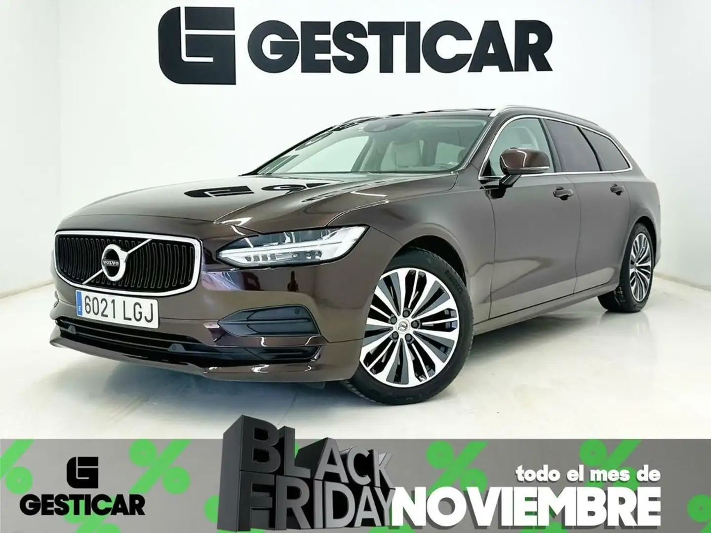 Volvo V90 2.0 T4 Business Plus Auto 190cv Brun - 1