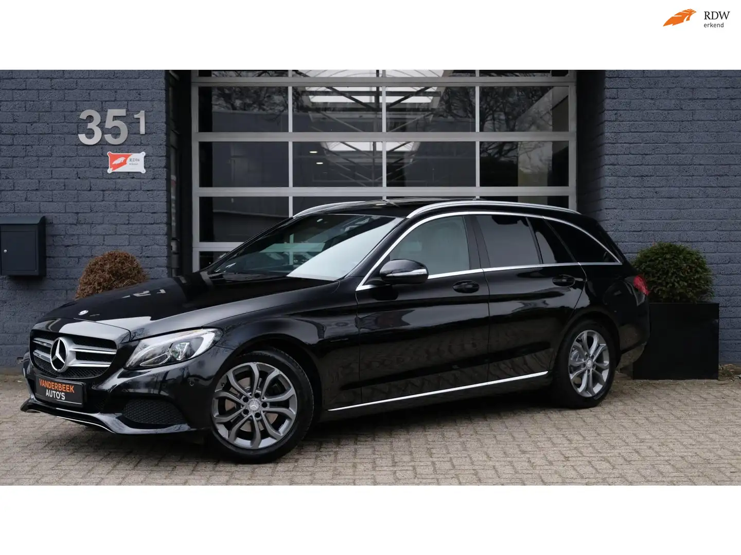 Mercedes-Benz C 200 Estate Prestige 184PK|PANO|TREKHAAK Schwarz - 1