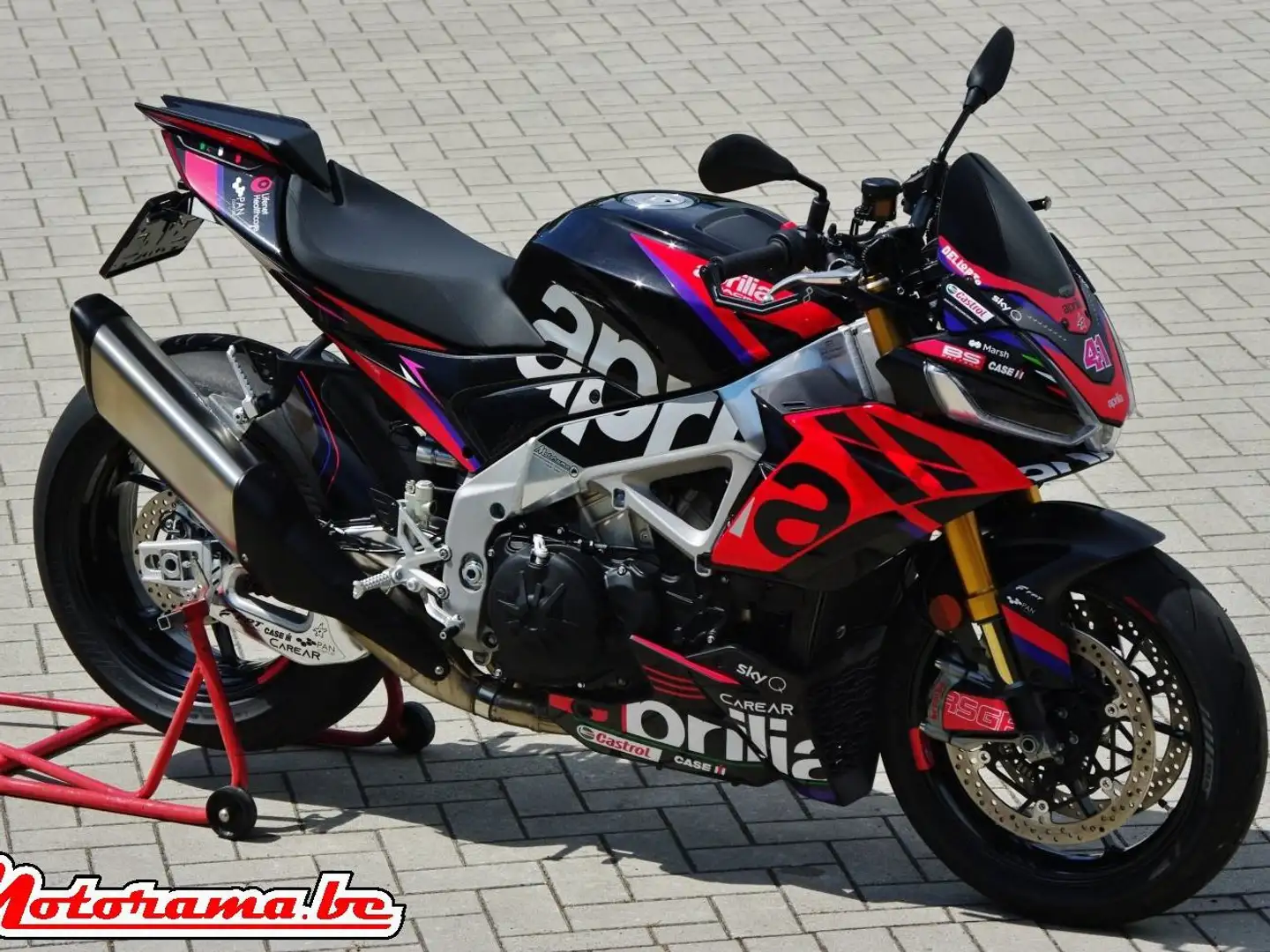 Aprilia Tuono V4 Factory Espargaro Rood - 1