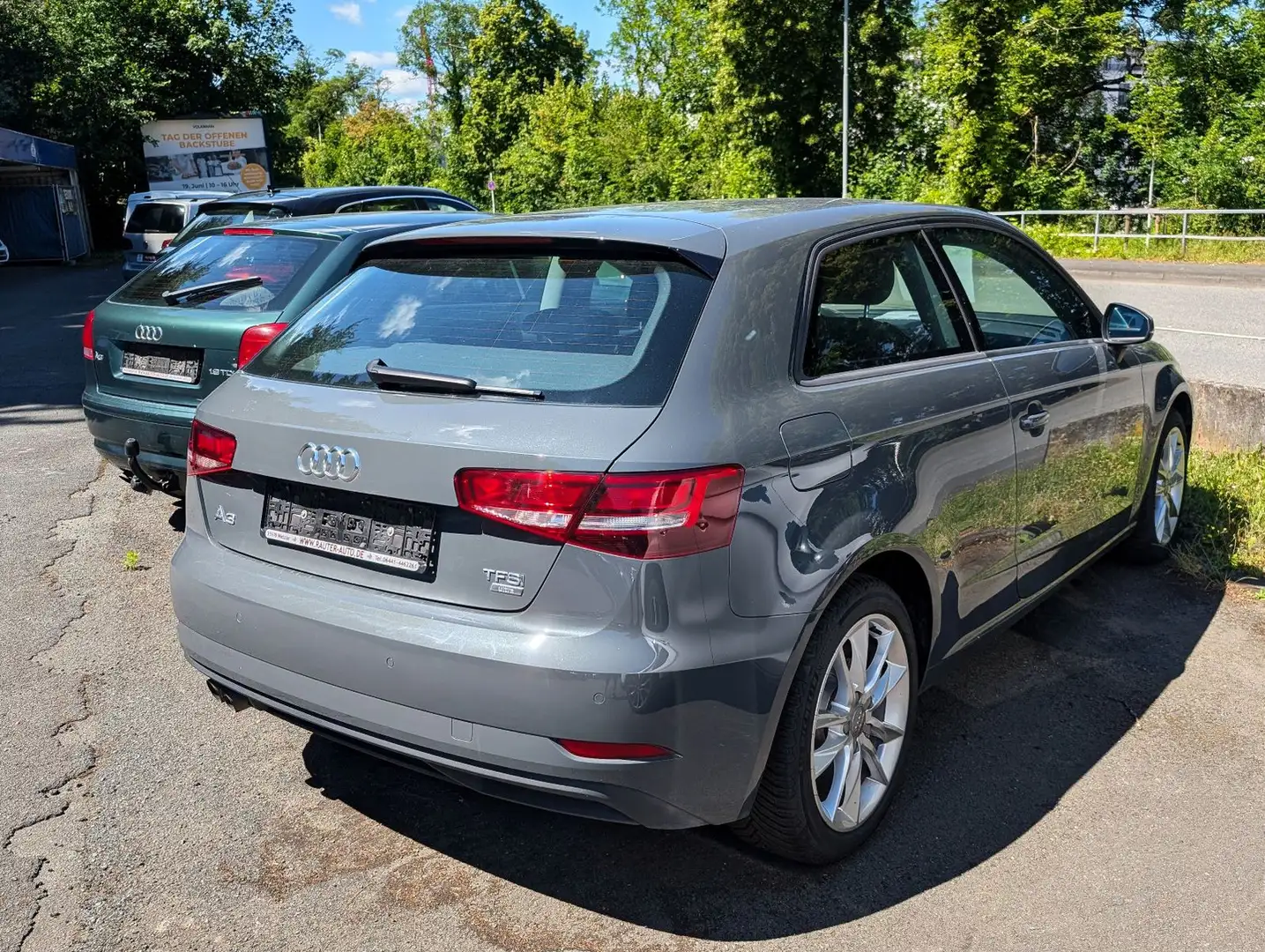 Audi A3 1.4 TFSI 150PS 2016 Xenon Klimaauto nur 57tKM Gris - 2