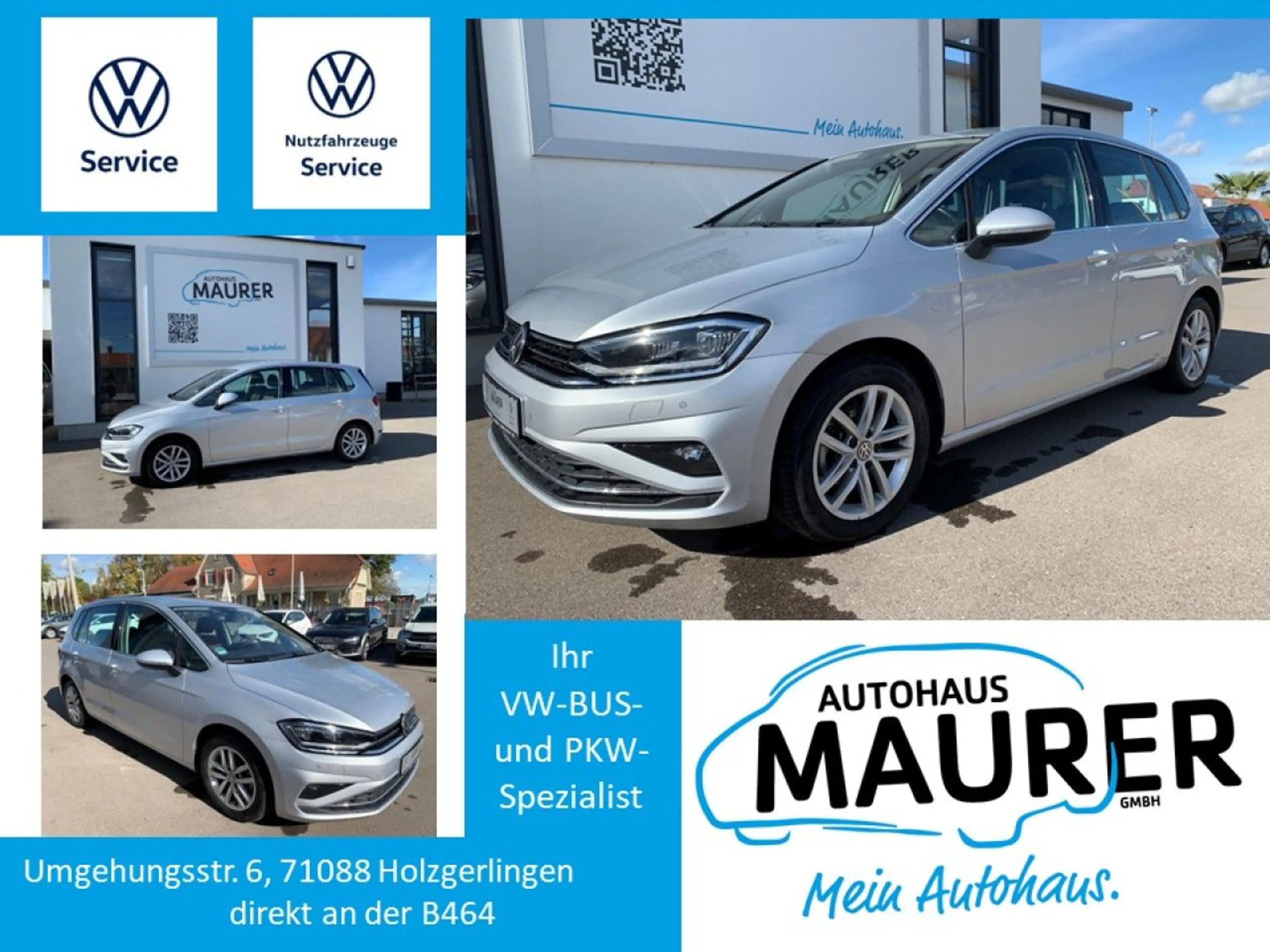 Volkswagen Golf Sportsvan Highline 1,5 TSI DSG LED ACC PDC