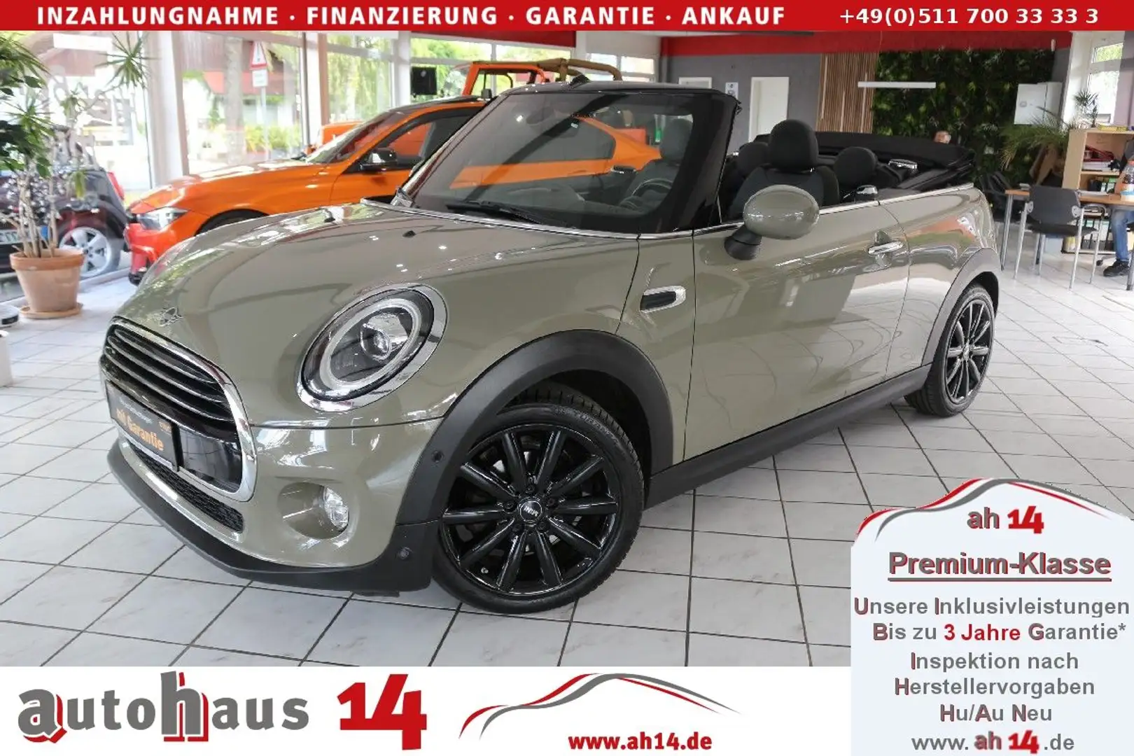 MINI Cooper Cabrio - Automatik-LED-Navi-Kamera-Leder Gris - 1