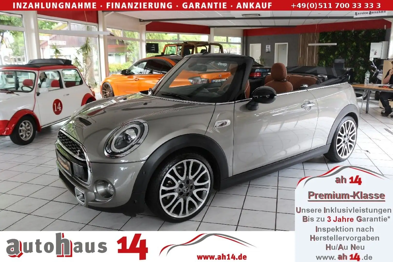 MINI Cooper S Cabrio - Automatik-LED-ACP-Leder-Kam. Grau - 1
