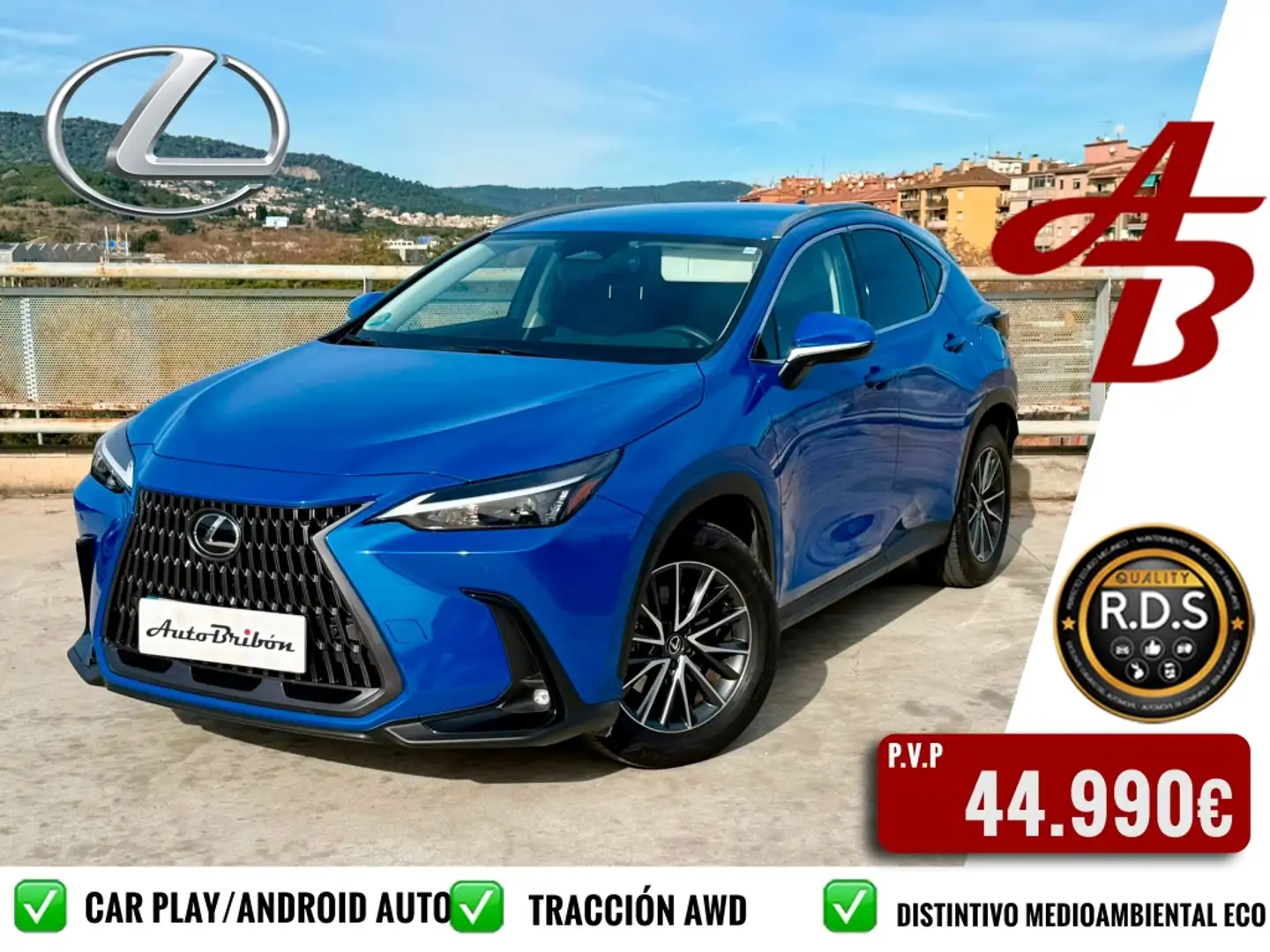 Lexus NX 350h Executive 4WD Azul - 1
