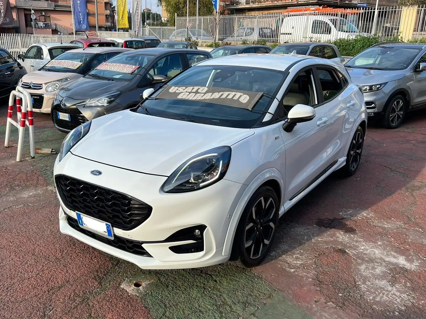 Ford Puma Hybrid AUTOM. ALL. ST-LINE Weiß - 1