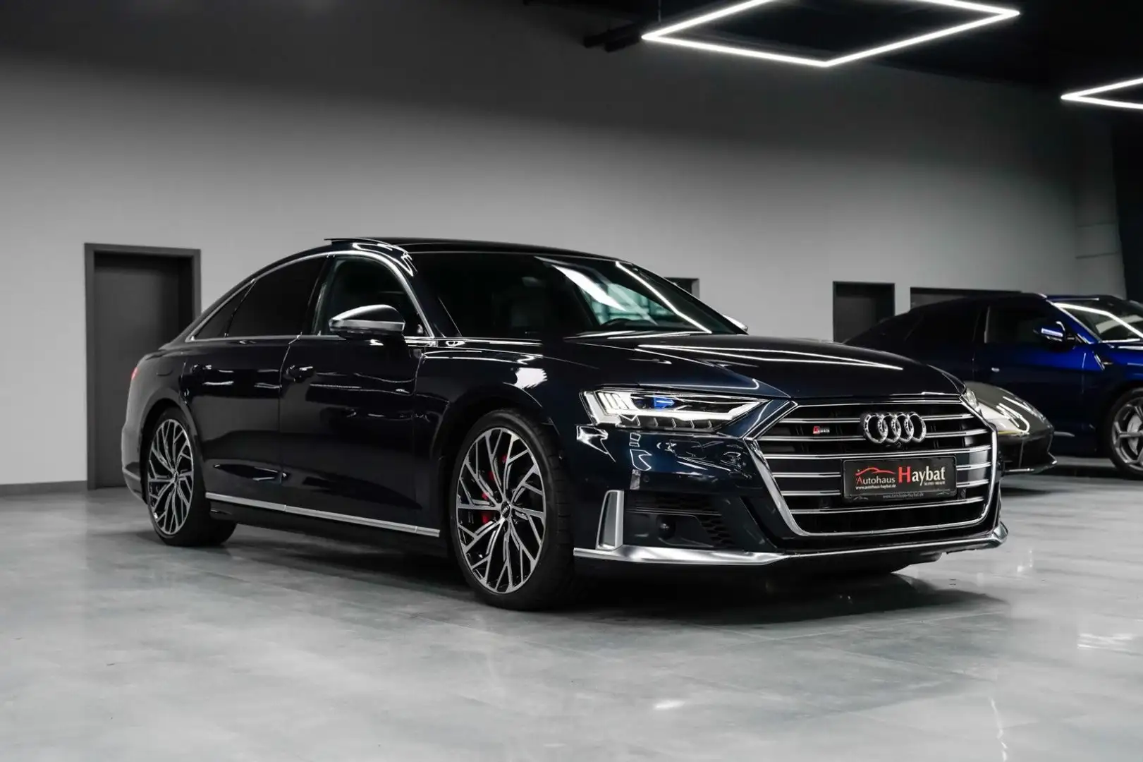 Audi S8 TFSI quattro Matrix-Pano-B&O-Massage Blau - 1