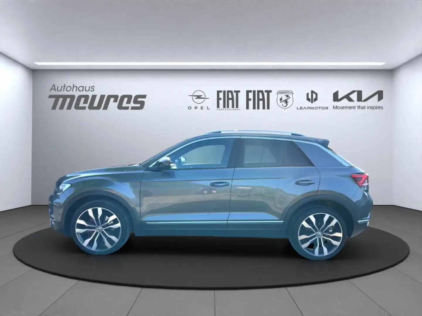 Volkswagen T-Roc 2.0 Sport 4 Motion DCT El. Heckklappe El. Panodach Gris - 2