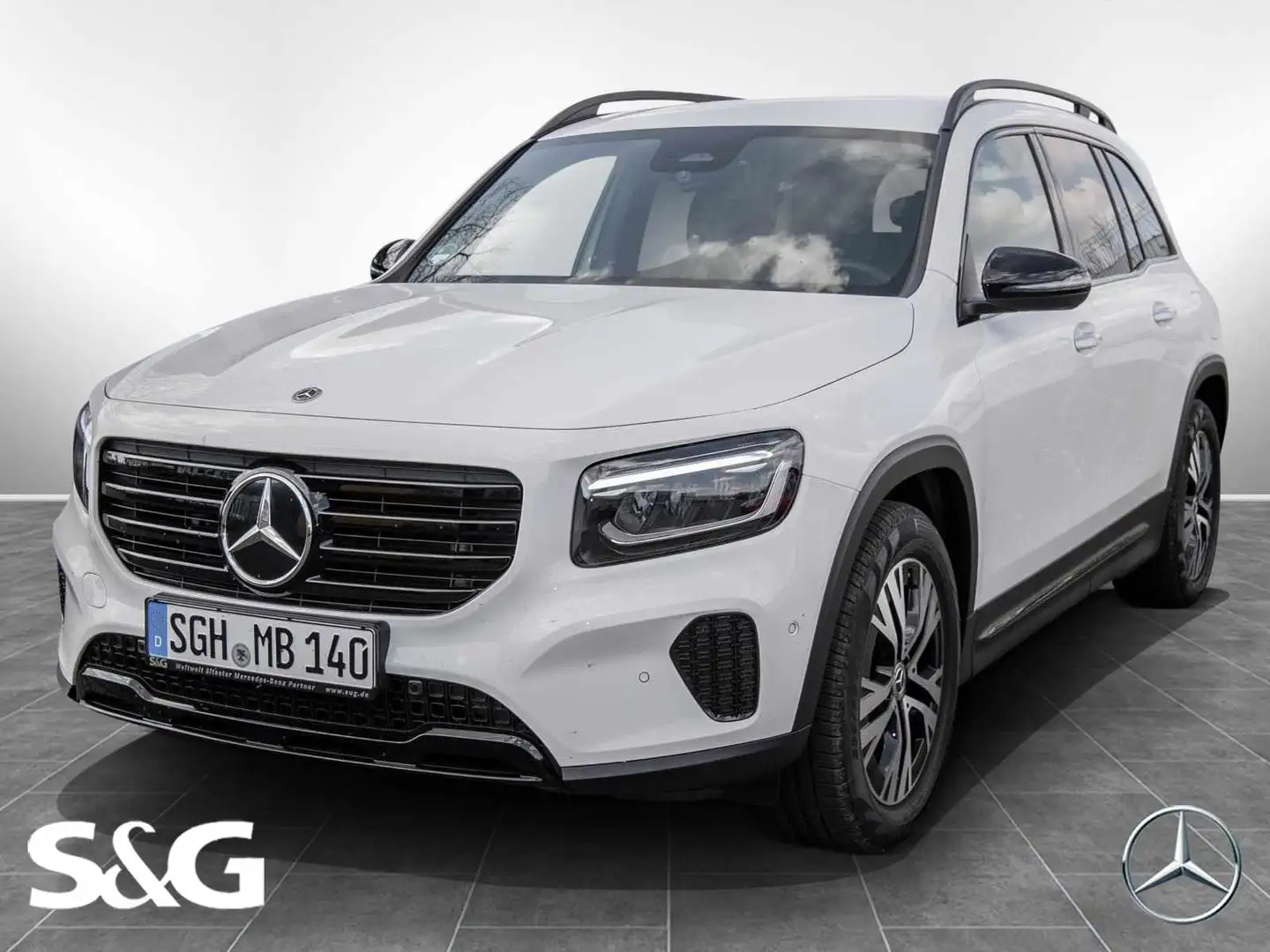 Mercedes-Benz GLB 200 PROGRESSIVE MBUX+RüKam+AHK+LED+Totwinkel Weiß - 1