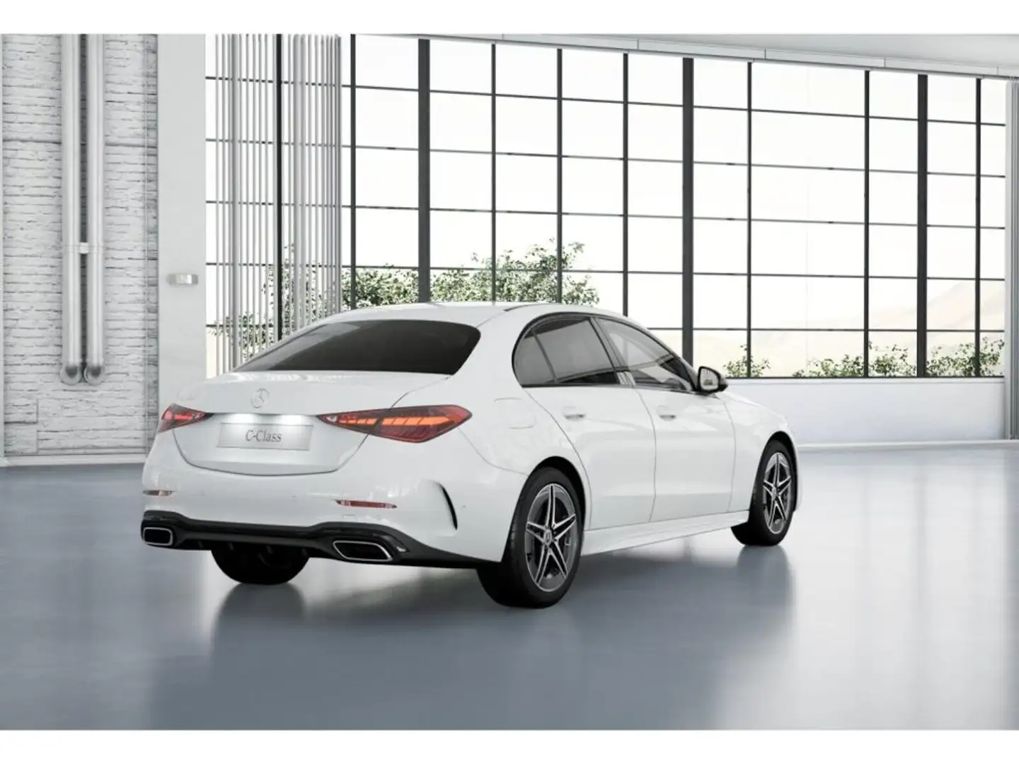 Mercedes-Benz C 180 AMG-Sport/Night/360/LED/Totw/Ambiente Weiß - 2