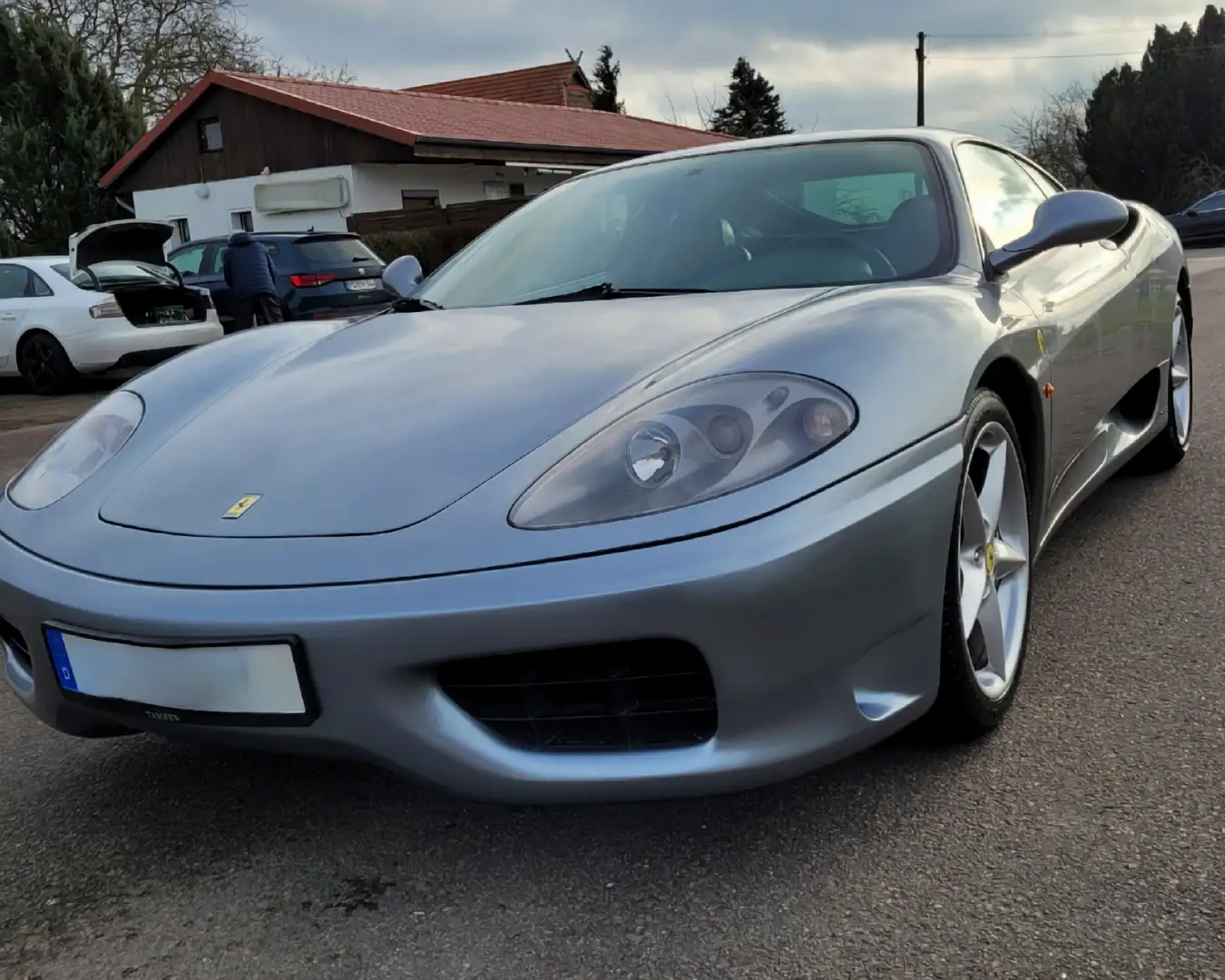 Ferrari 360 Modena F1*Wartung 08/25*HU/AU 08/27 ohne Mängel Silber - 1
