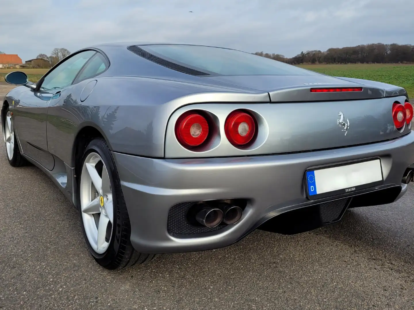 Ferrari 360 Modena F1*Wartung 08/25*HU/AU 08/27 ohne Mängel Silber - 2
