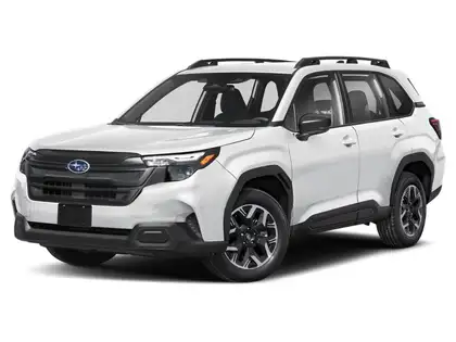 White 2026 Subaru Forester Convenience Crossover AWD SUV / Crossover Continuously Variable Transmission
