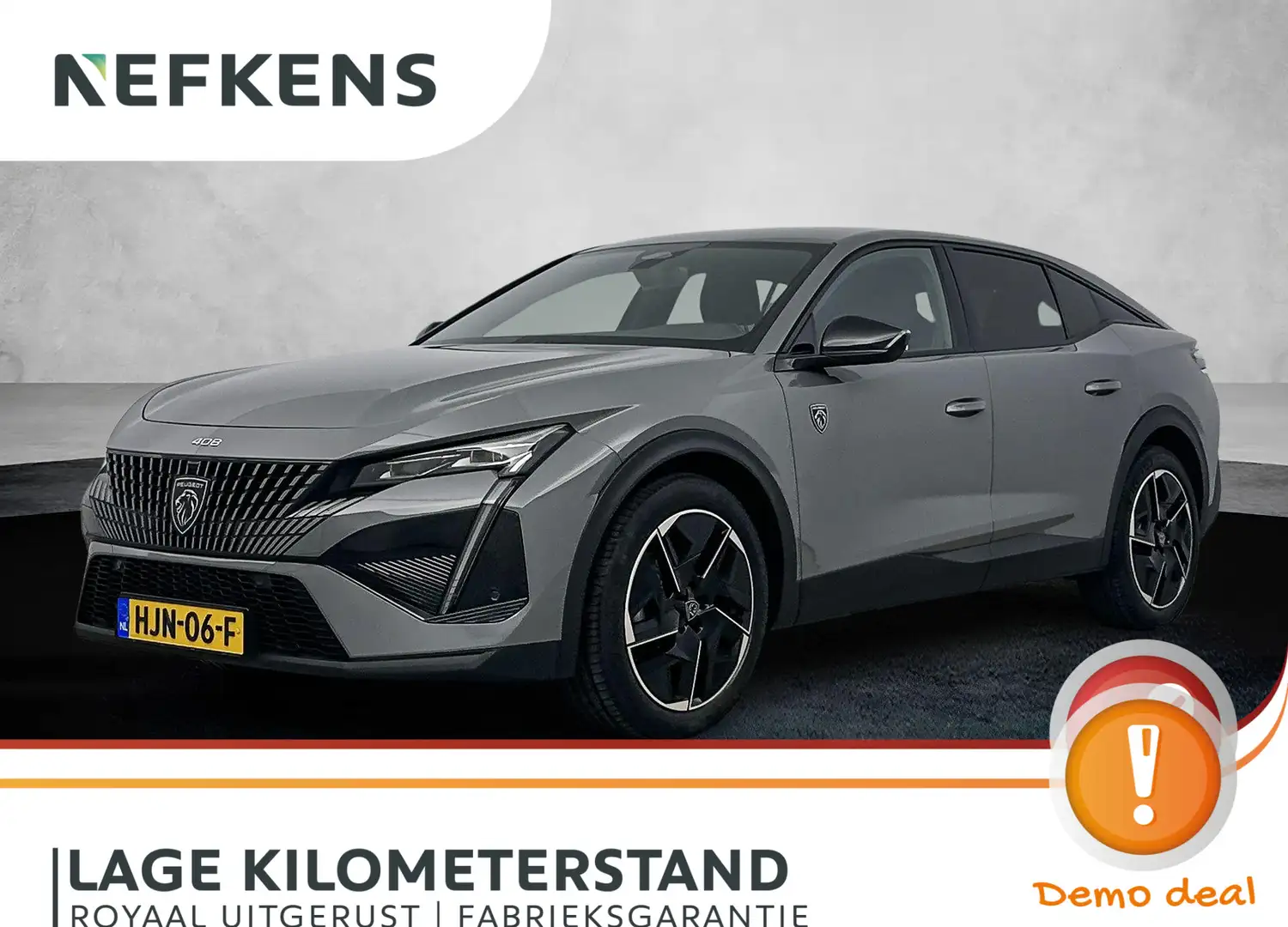 Peugeot 408 Hybrid 136 pk GT | Navigatie | Carplay | 360 Camer Gri - 1