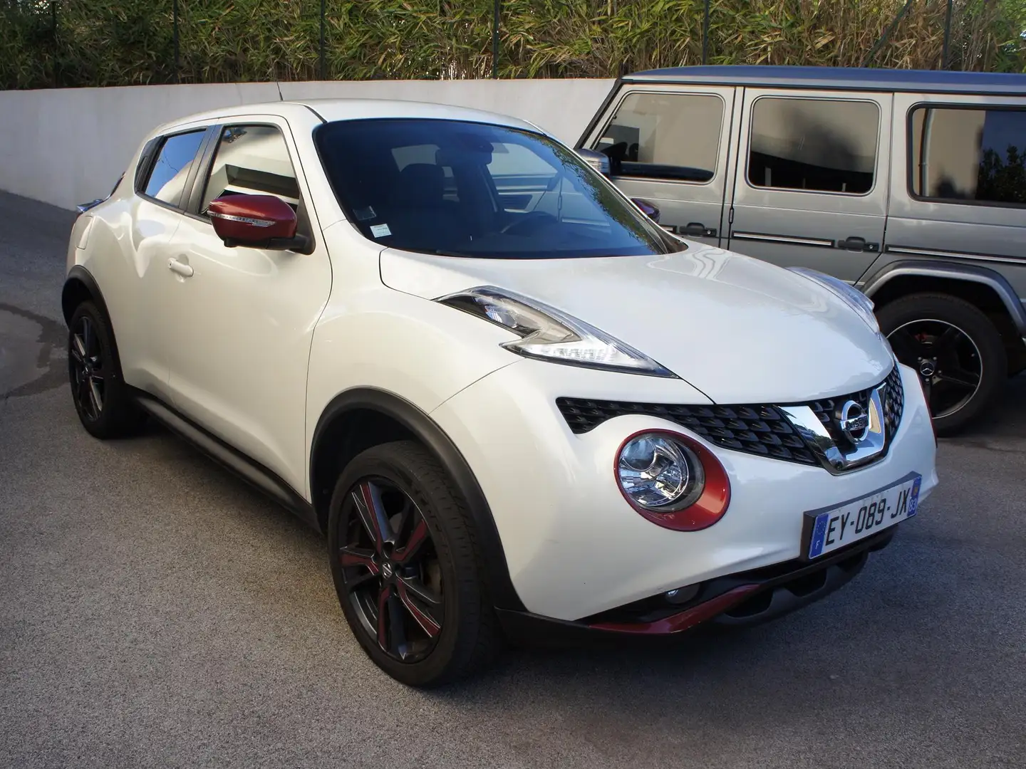 Nissan Juke (2) 1.2 DIG-T 115 N-CONNECTA PACK RED 1ERE MAIN Blanc - 1