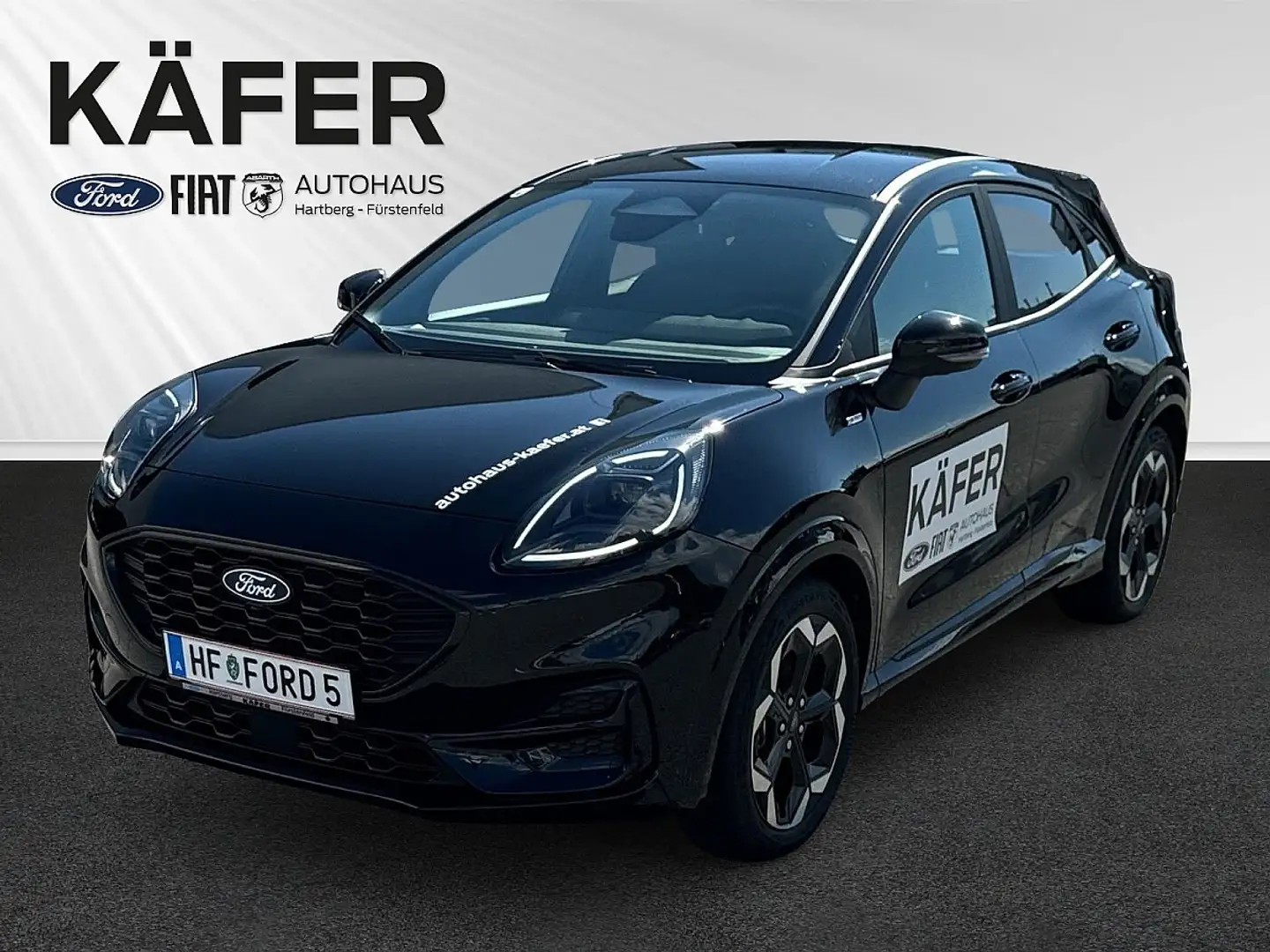 Ford Puma 1,0 EcoBoost Hybrid ST-Line X Schwarz - 1