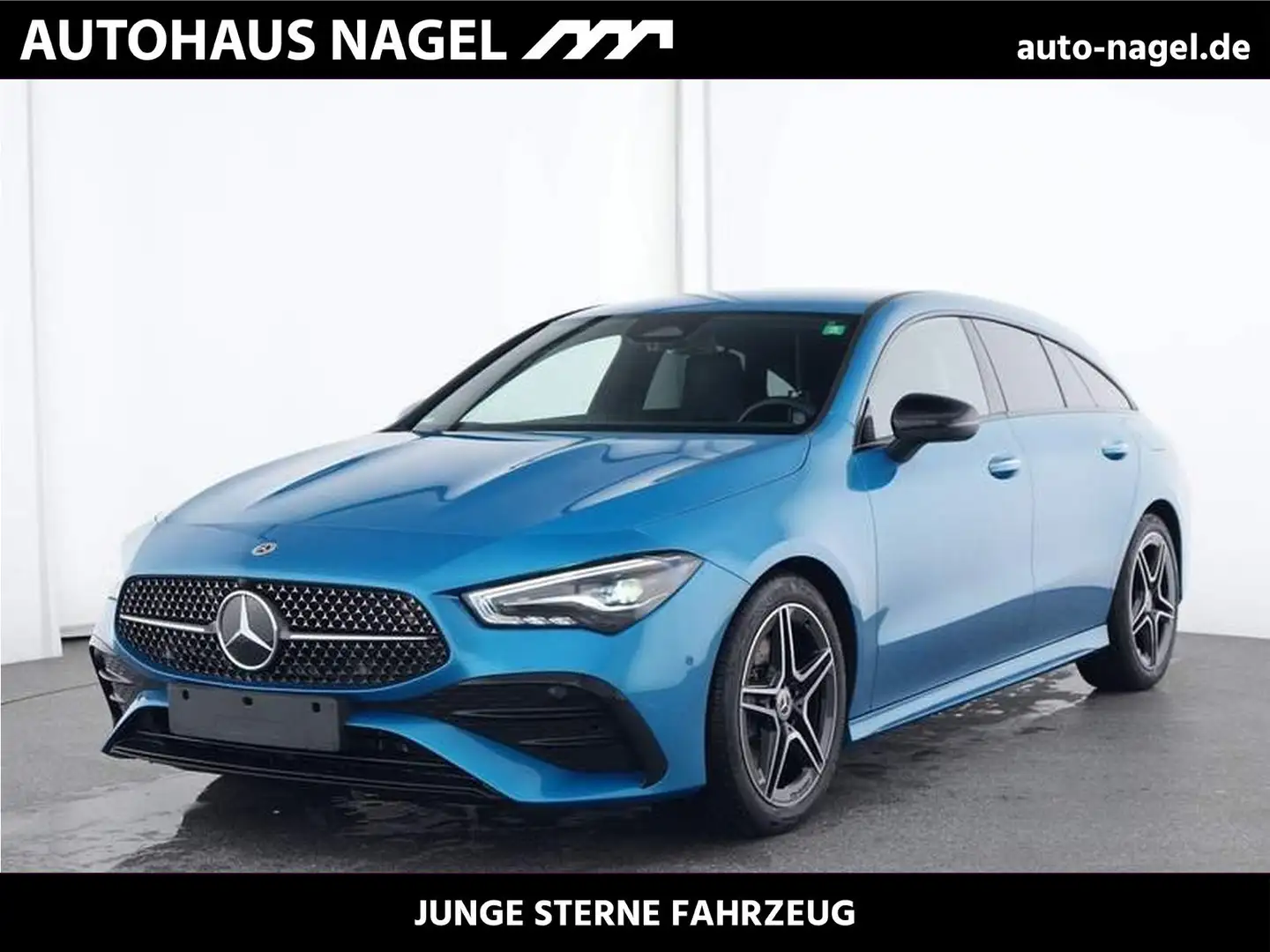Mercedes-Benz CLA 200 SB AMG Premium*Standheizung*AHK*Night* Blau - 1