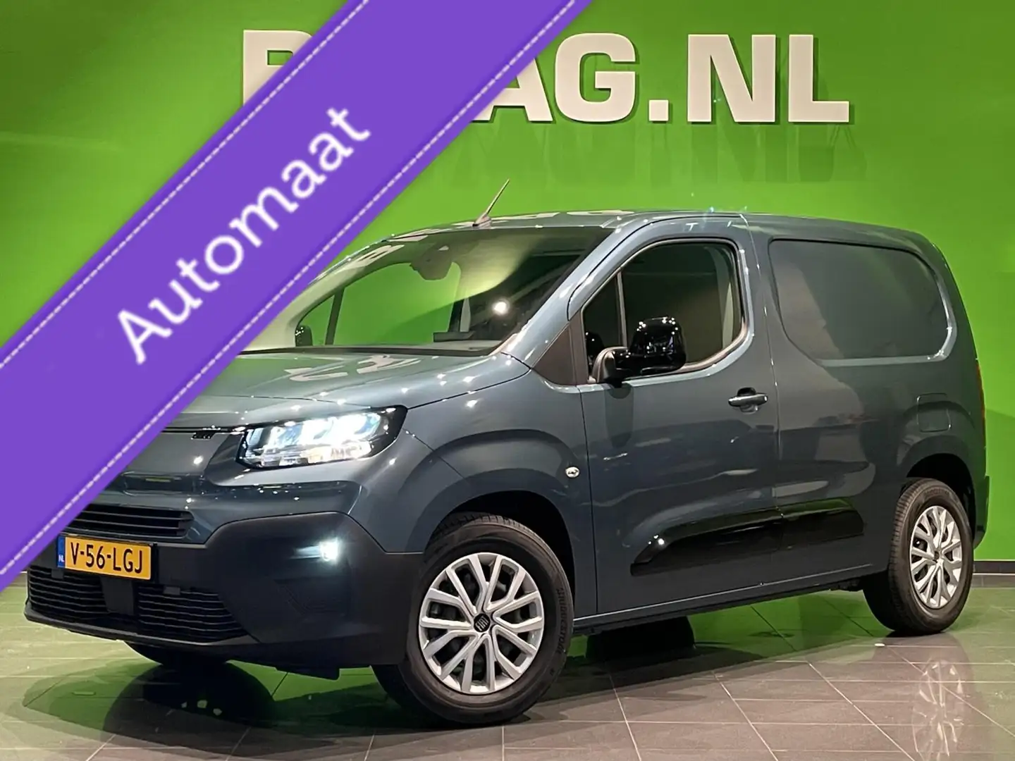 Fiat E-Doblo 136 L1 50 kWh |Nieuw !!! 126 km! | Stuurverwarming Azul - 1