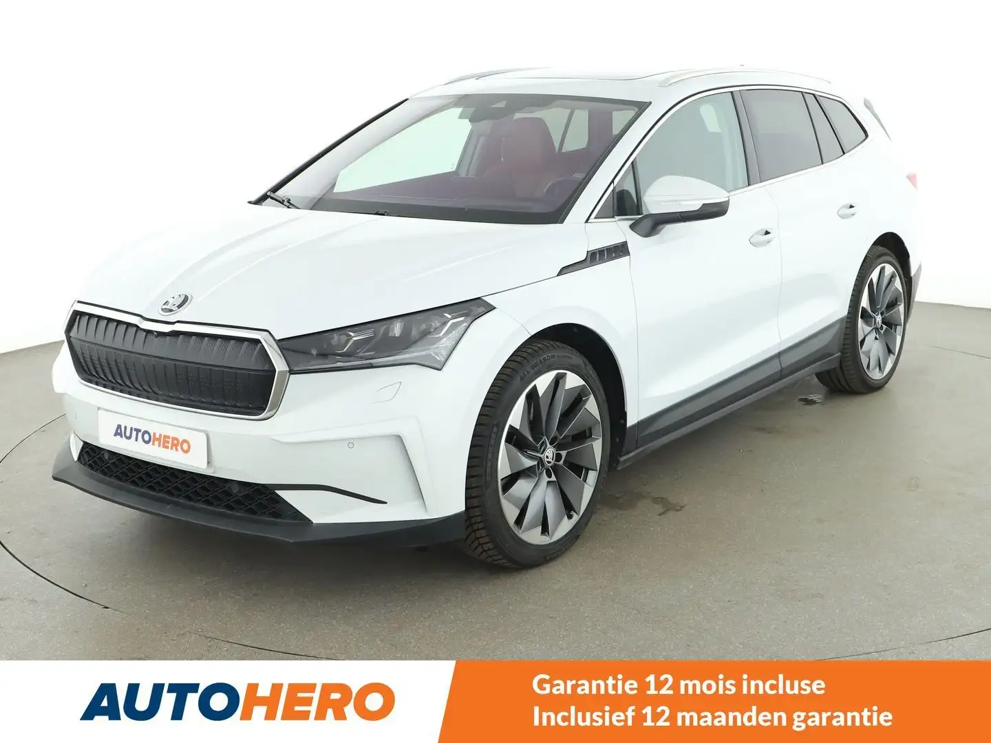 Skoda Enyaq iV 80 ecoSuite Blanc - 1