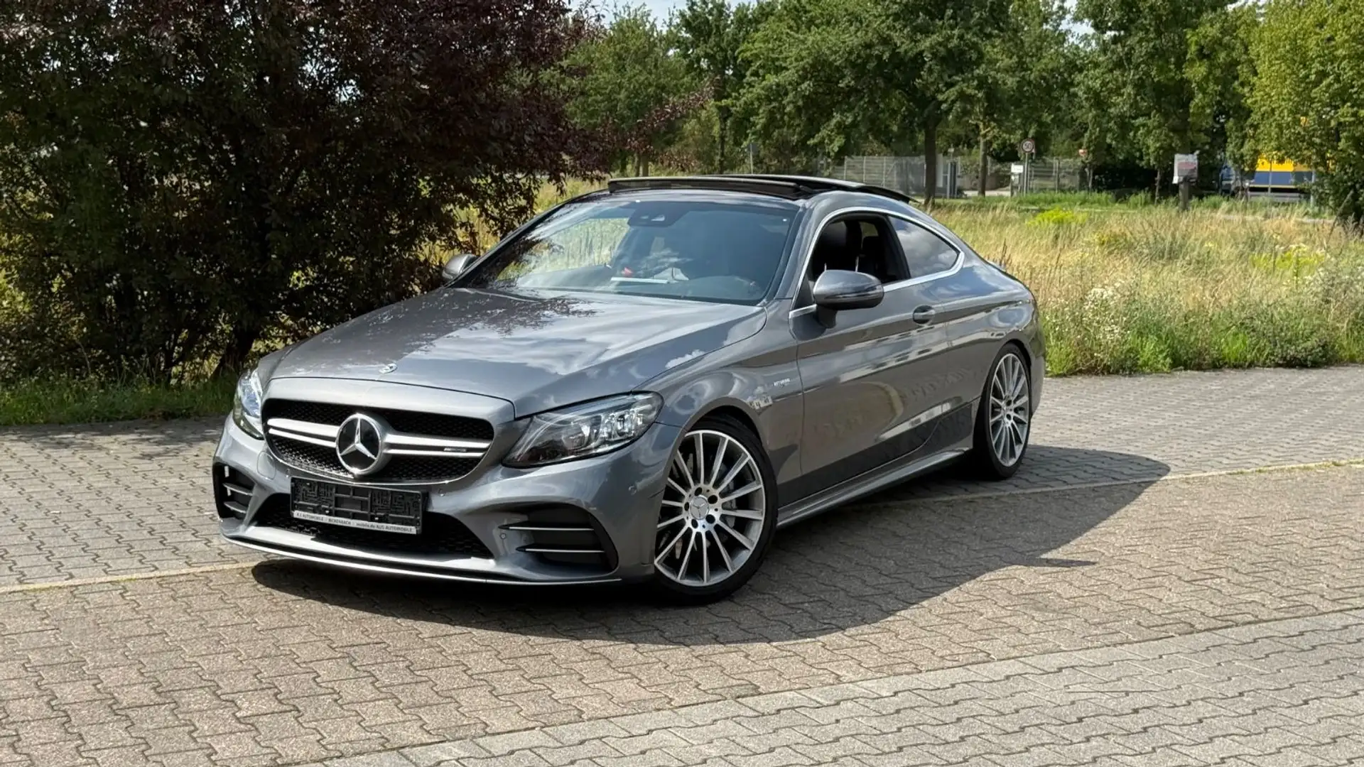 Mercedes-Benz C 43 AMG C43 AMG 4Matic Coupe*Panoramadach*ACC*KAMERA* Grau - 1