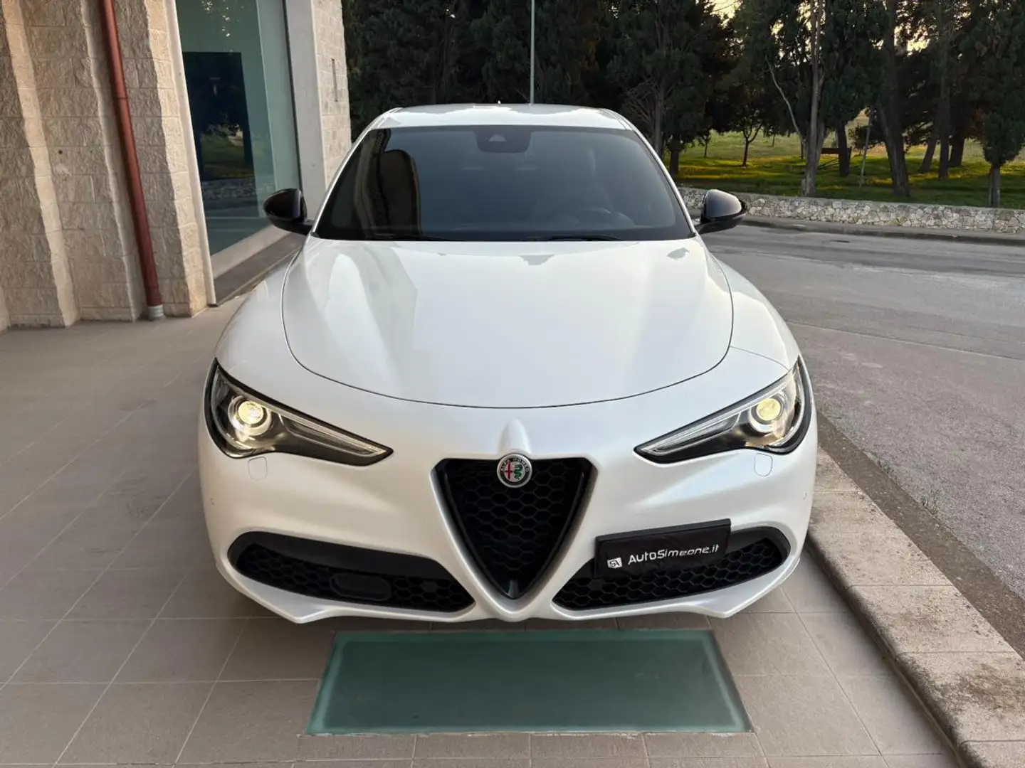 Alfa Romeo Stelvio 2.2 Turbodiesel 210 CV AT8 Q4 Veloce Bianco - 2