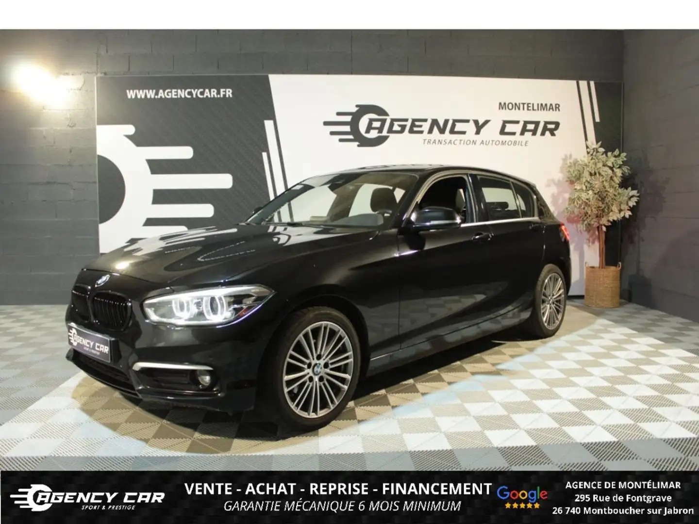 BMW 116 SERIE 116d - BVA F20 UrbanChic - Suivie Noir - 1