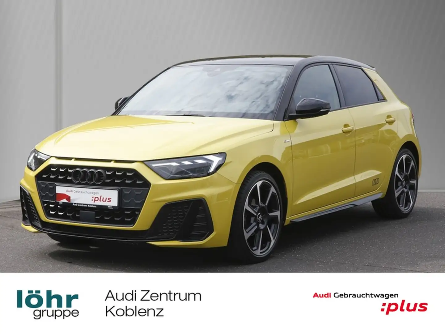 Audi A1 Sportback 25 TFSI S line edition one Navi Gelb - 1