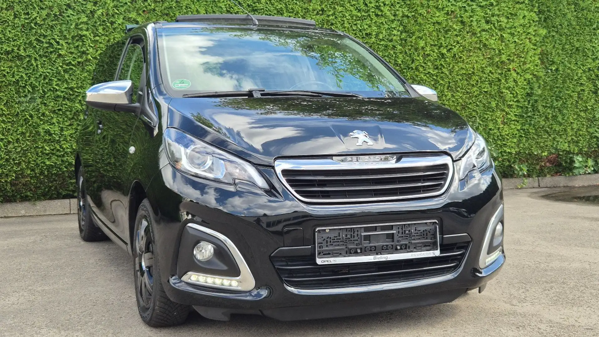 Peugeot 108 VTi 72 STOP & START/ANDROID A/CarPlay/KLIMAA Schwarz - 1