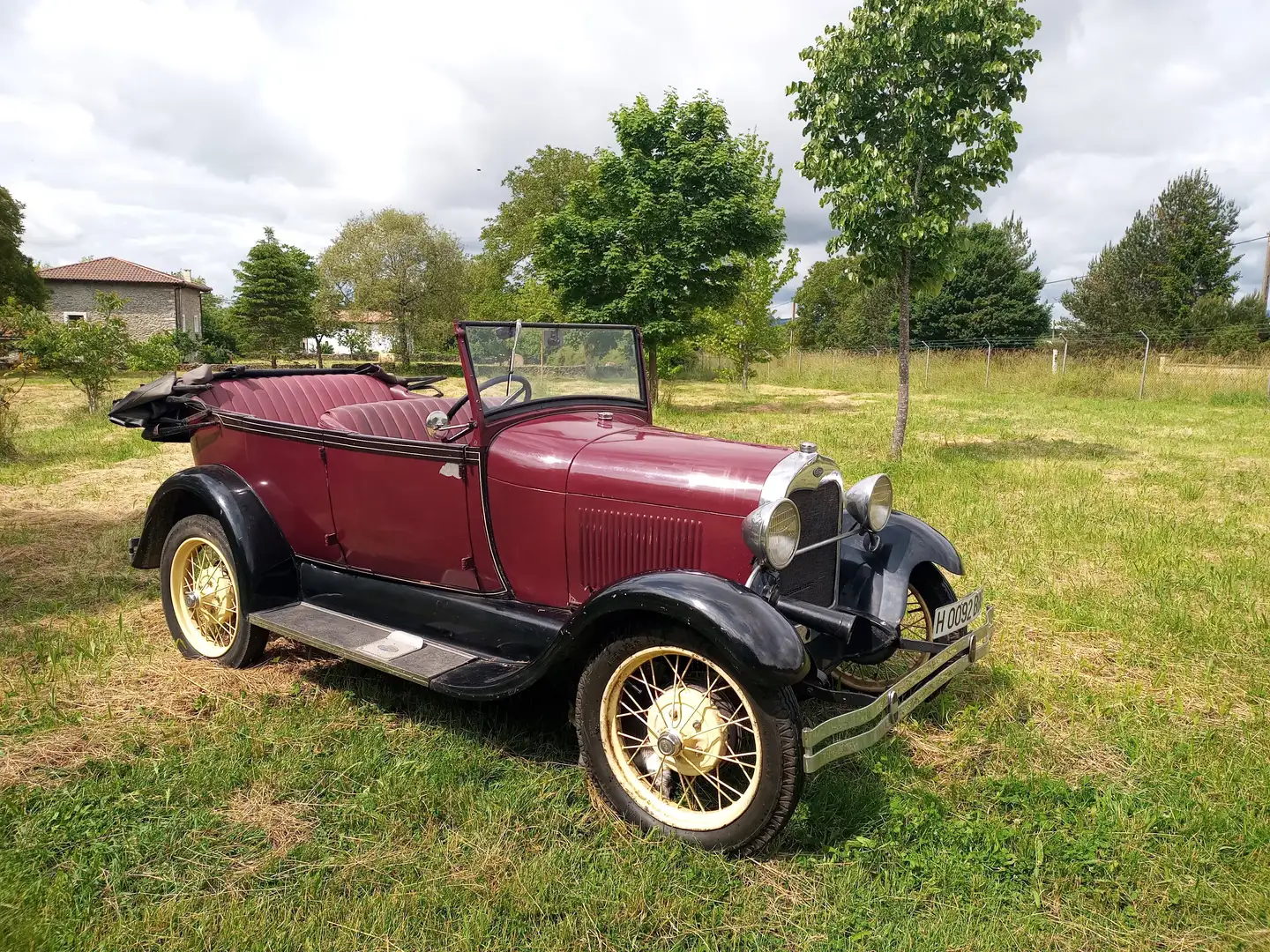 Ford Model A Rojo - 1