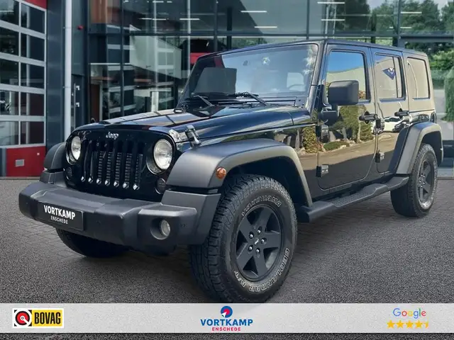 Jeep Wrangler 2.8 UNLIMITED CRD RUBICON LEDER/TREKHAAK/AIRCO/BLU