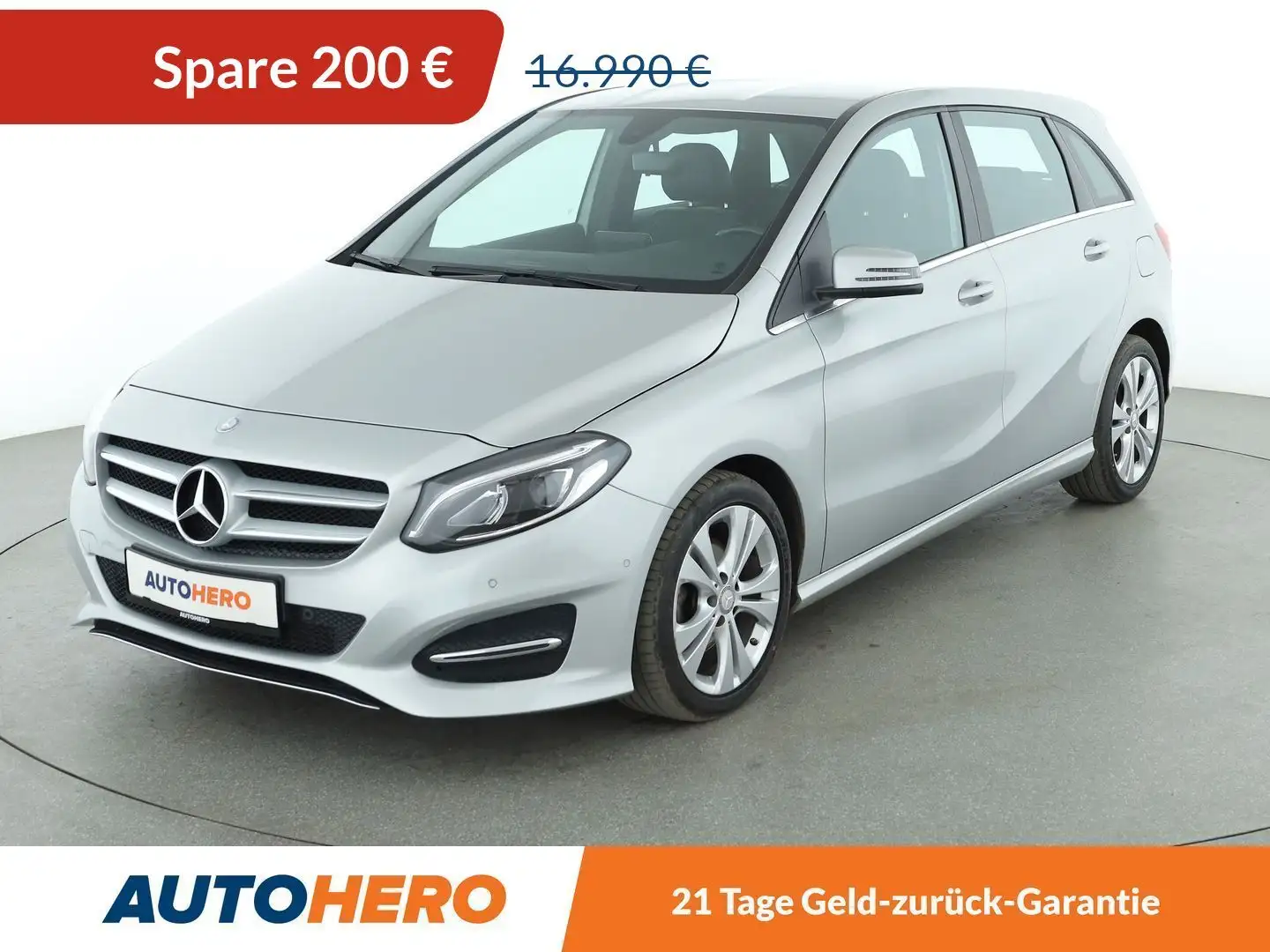Mercedes-Benz B 220 B 220 CDI Urban Aut.*NAVI*TEMPO*PDC*LED*SHZ* Gris - 1