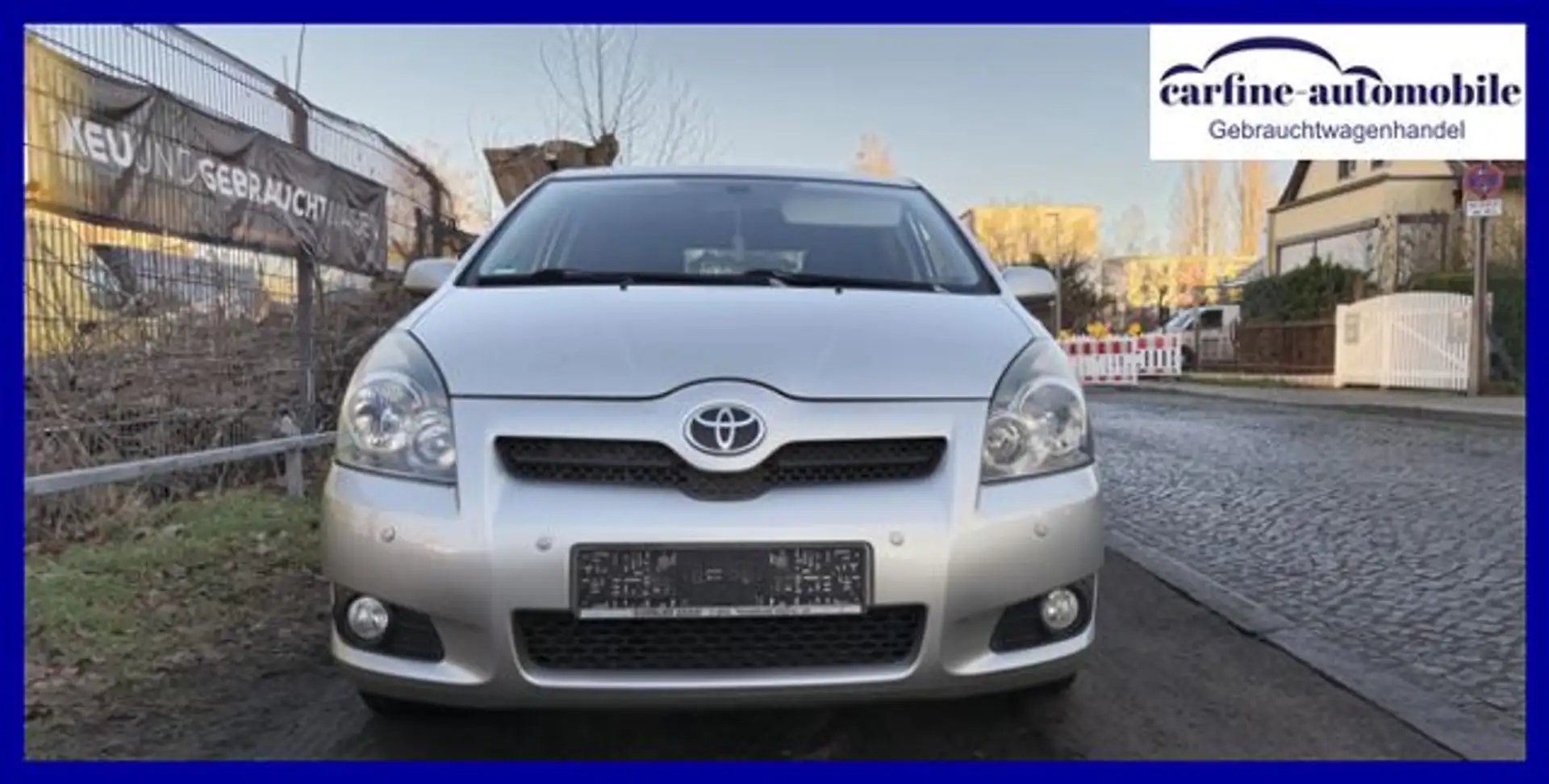 Toyota Corolla Verso 2.2 Diesel AHK WR/SR HU:NEU Срібний - 2