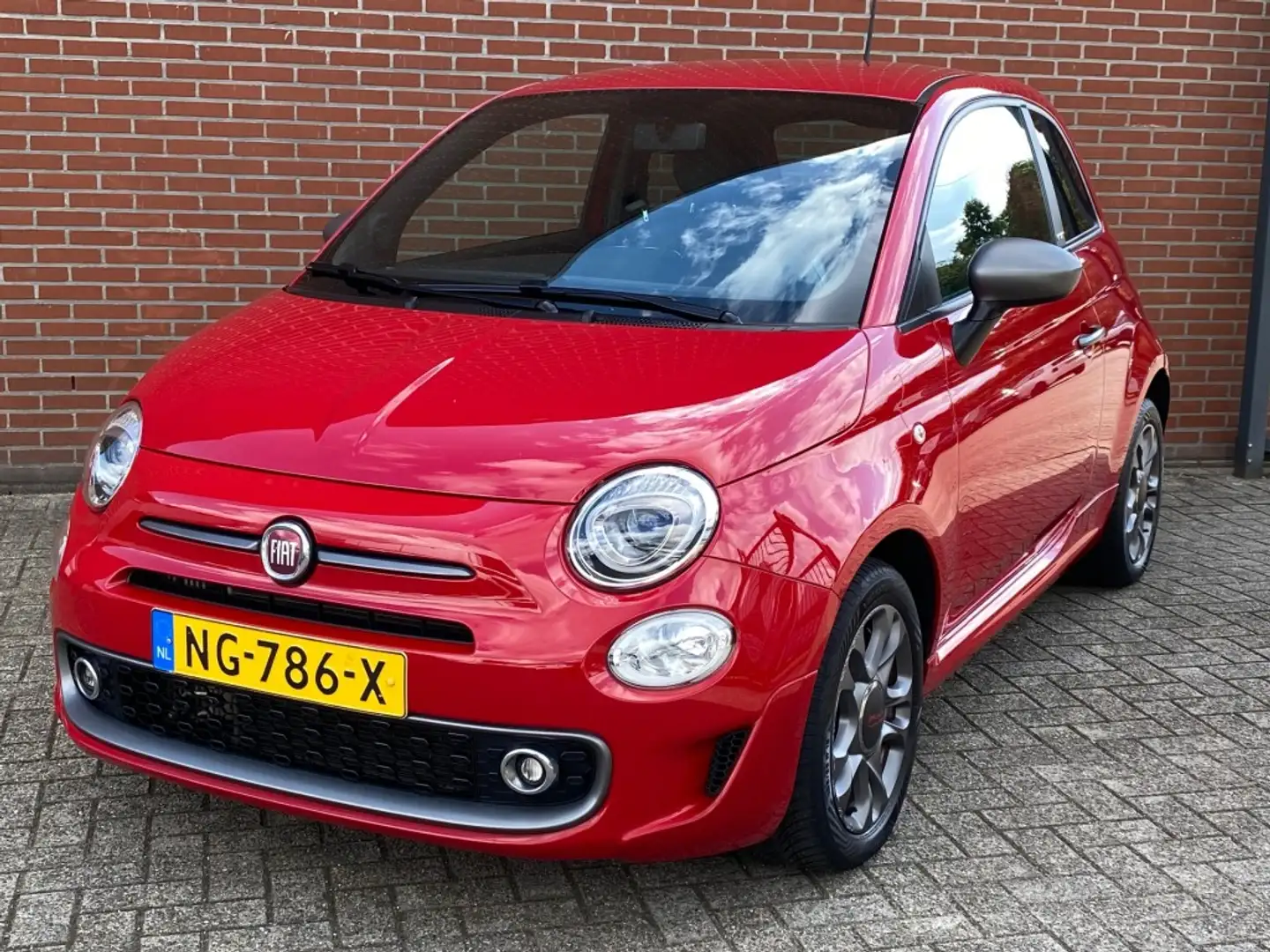Fiat 500 0.9 TWINAIR T SPORT AIRCO CRUISE CONTROL LMV Rood - 2