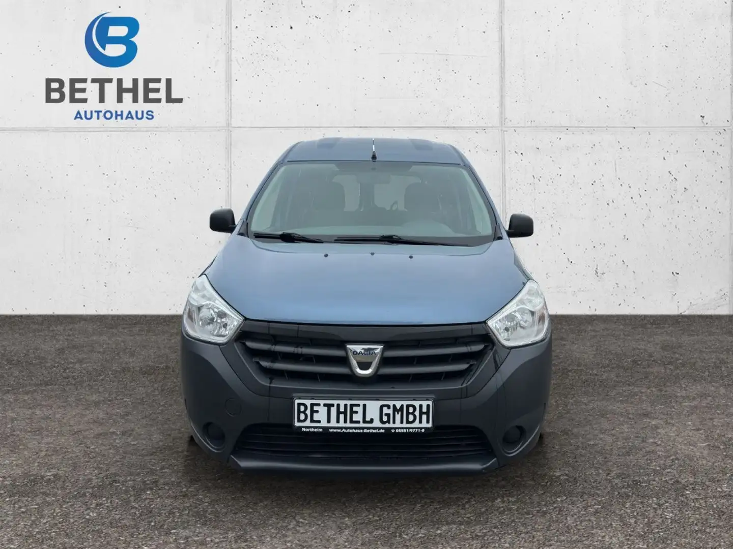 Dacia Dokker 1.6 MPI 85 Ambiance, Zahnriemen neu Klima Blau - 2