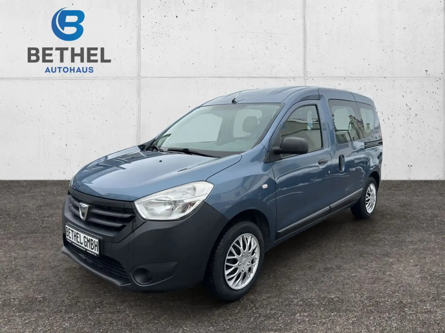 Dacia Dokker 1.6 MPI 85 Ambiance, Zahnriemen neu Klima Blau - 1