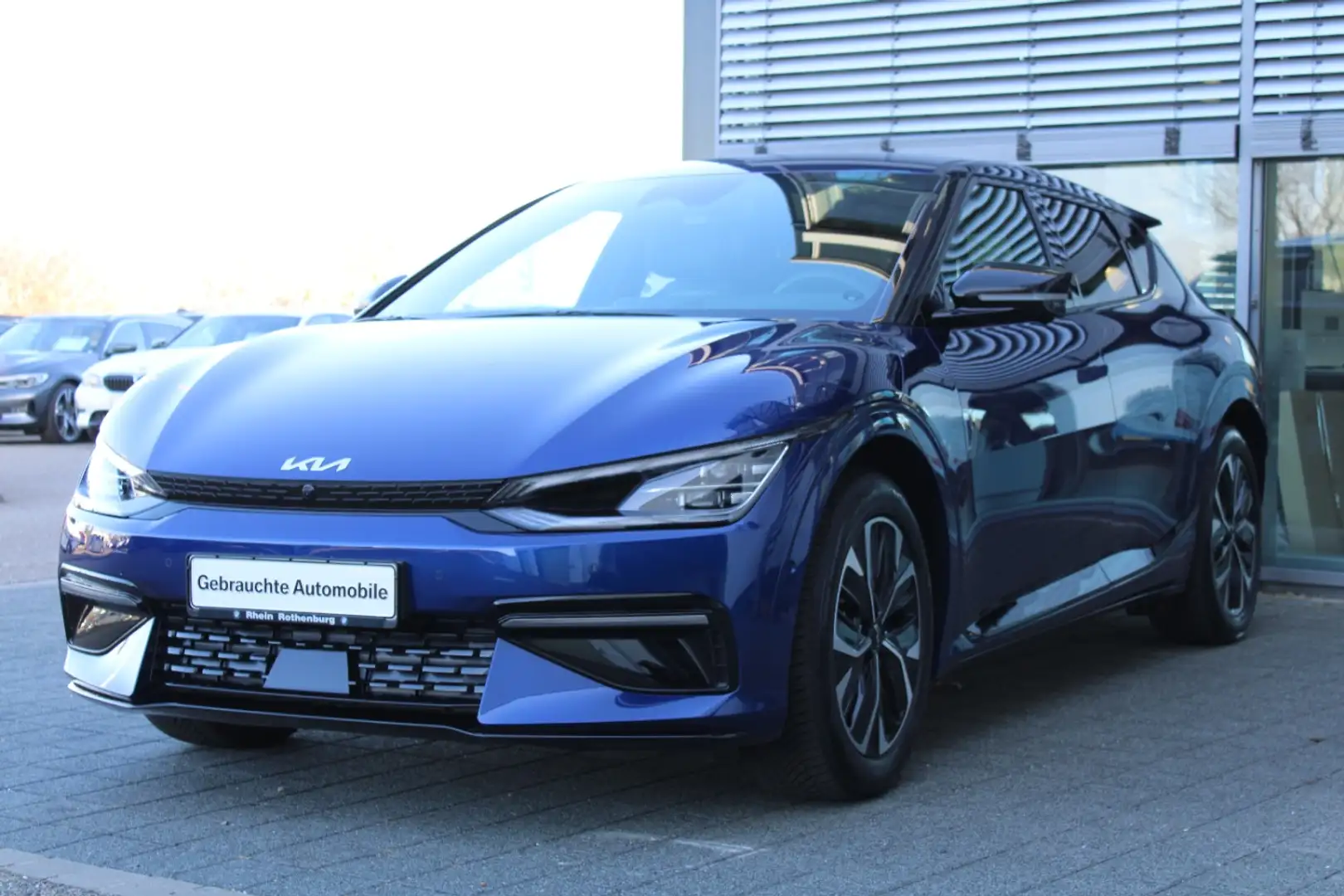 Kia EV6 GT-Line Navi HeadUp Soundpaket LED AHK Blauw - 1