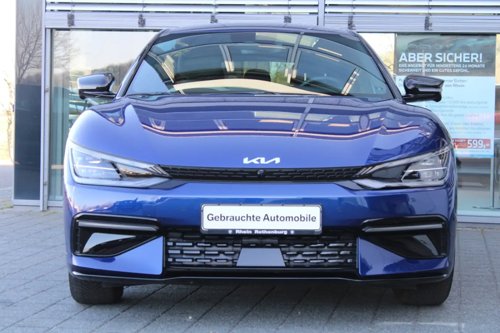Kia EV6 GT-Line Navi HeadUp Soundpaket LED AHK Blauw - 2